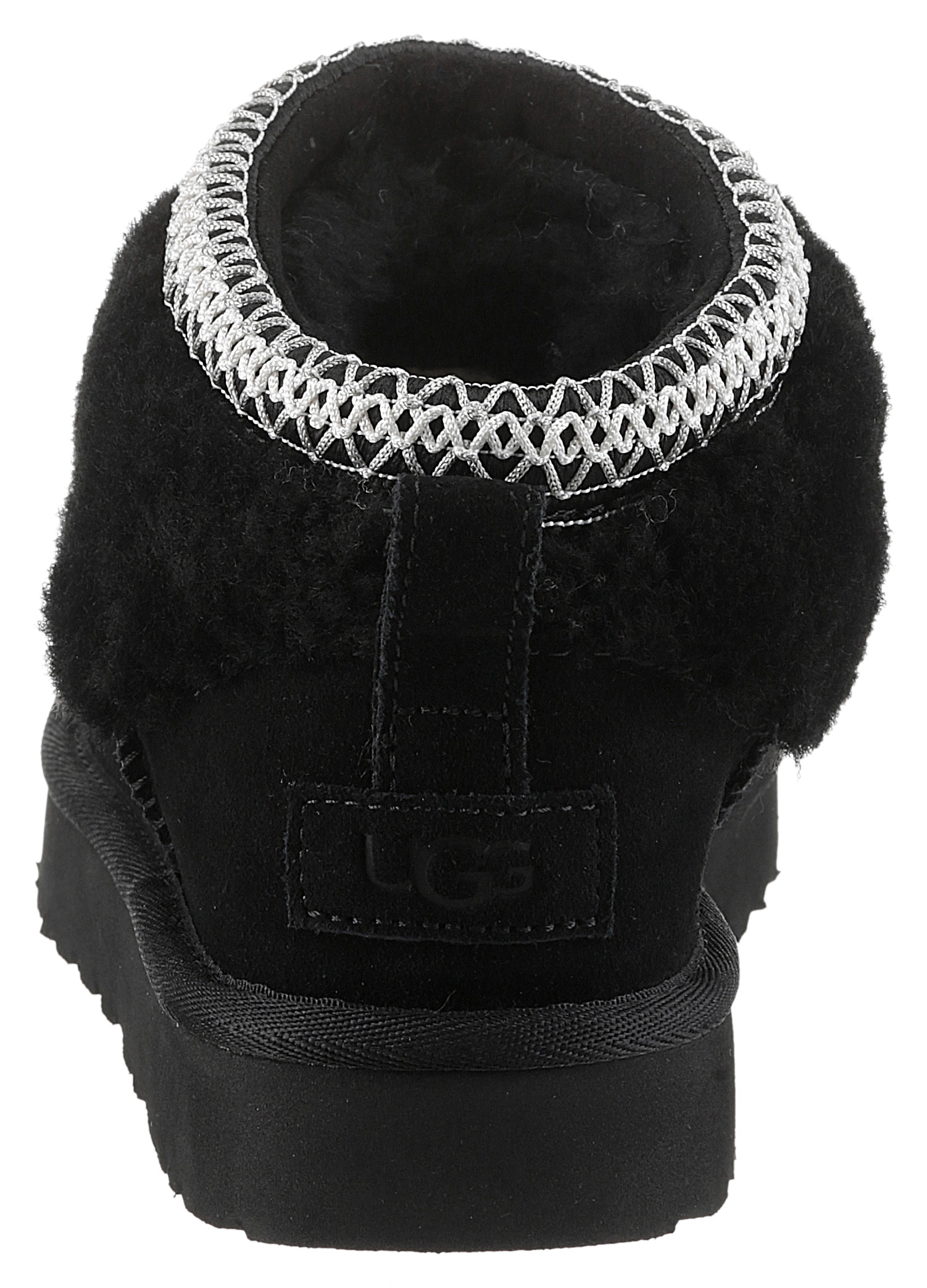 UGG Schlupfboots »CLASSIC ULTRA MINI MAXI CURLY«, Winterstiefel, Snowboots mit Textilband am Schaftrand