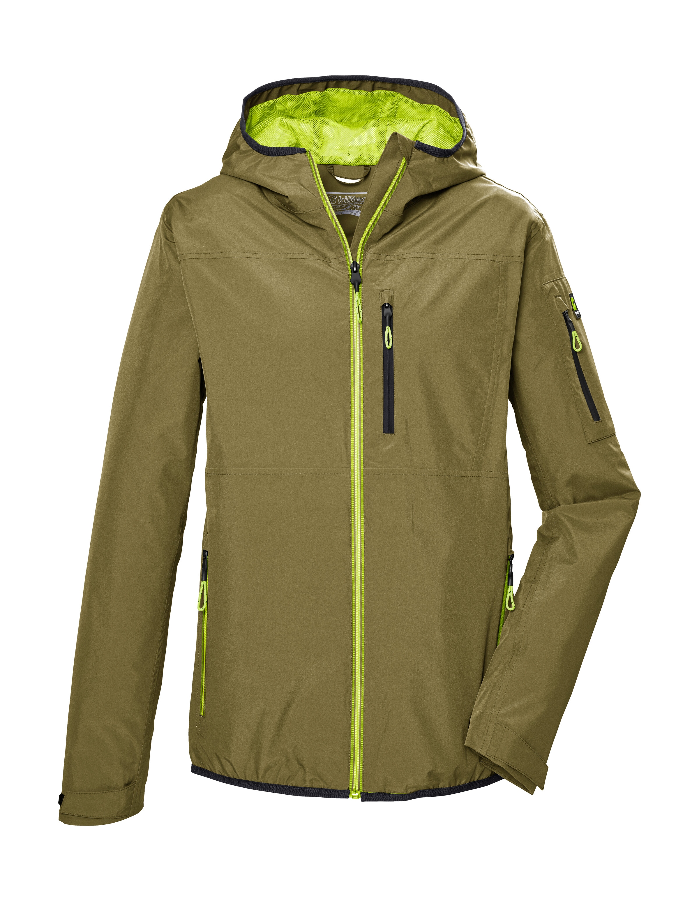 Killtec Outdoorjacke »KOS 110 MN JCKT«, Funktionsjacke: leicht, wind- und wasserdicht, atmungsaktiv, packbar