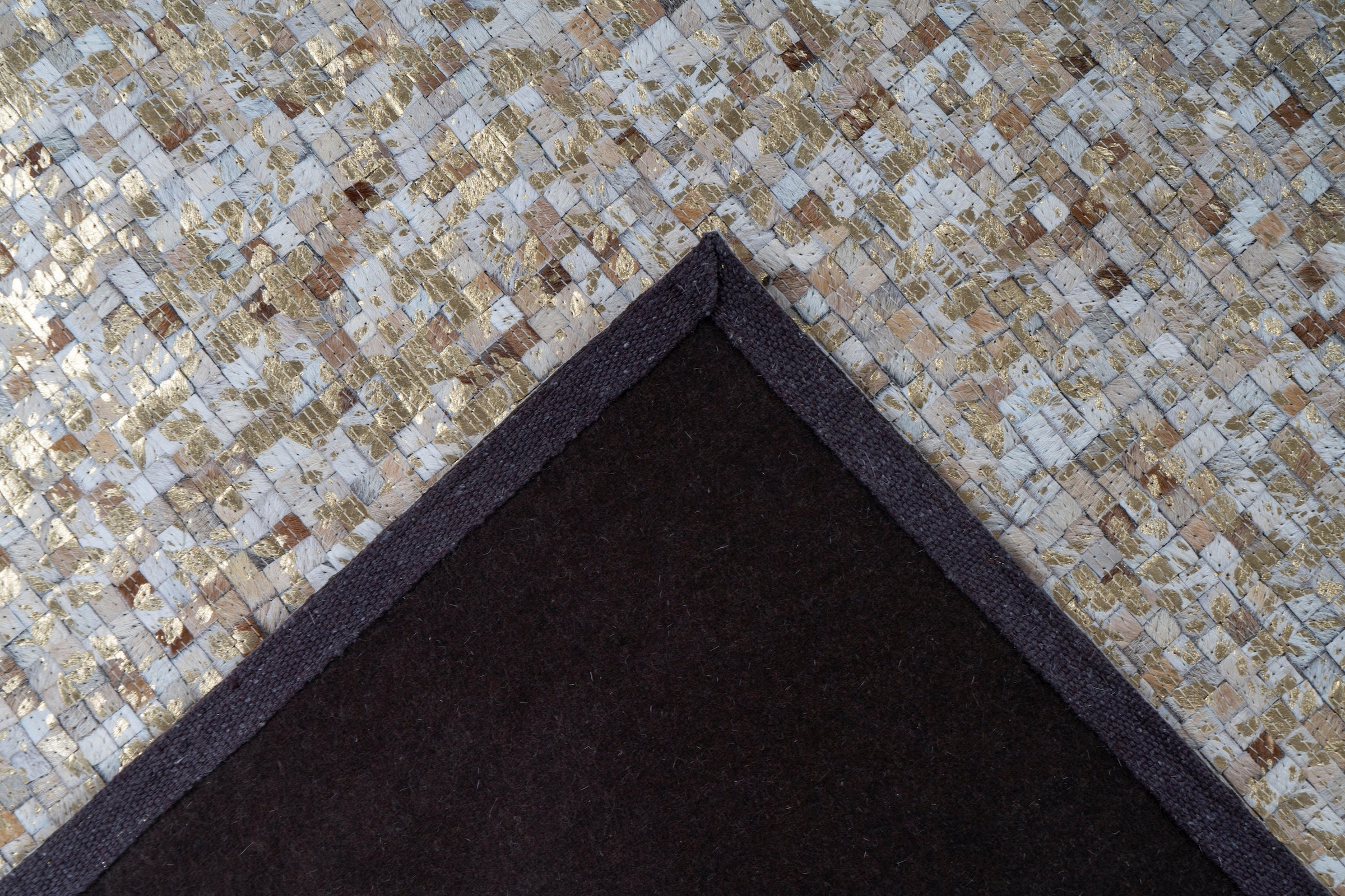 calo-deluxe Fellteppich »Vezzana 615«, rechteckig, 5 mm Höhe, echtes Rinderfell, Wohnzimmer