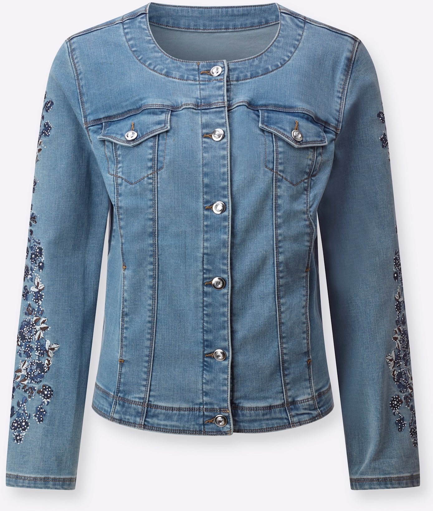 creation L Jeansblazer »Lyocell-Baumwoll-Jeansblazer«