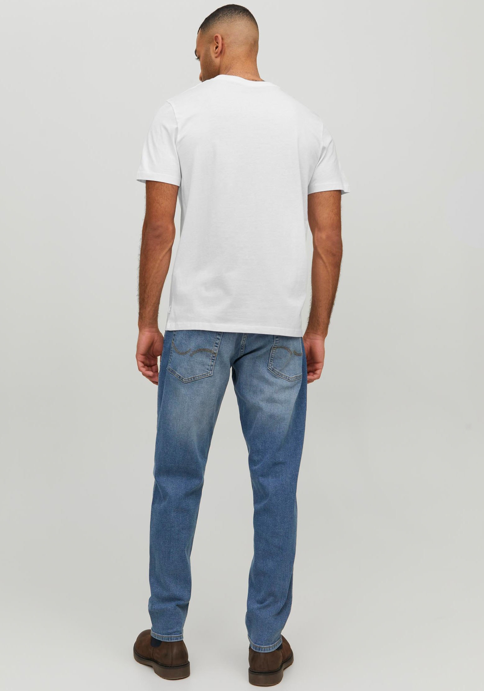 Jack & Jones V-Shirt »JJEORGANIC BASIC TEE«