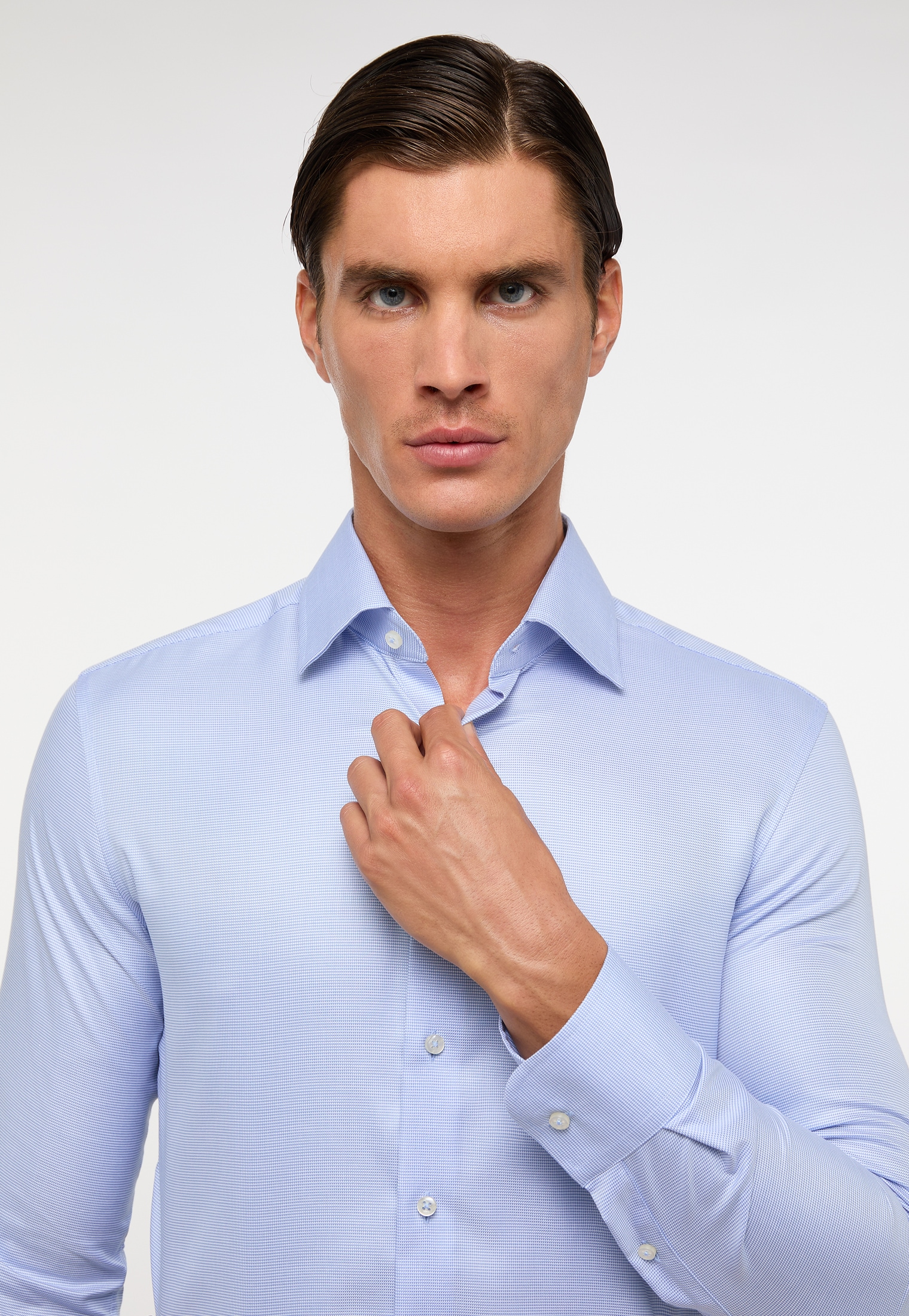 Eterna Langarmhemd »SLIM FIT« NON IRON (bügelfrei)