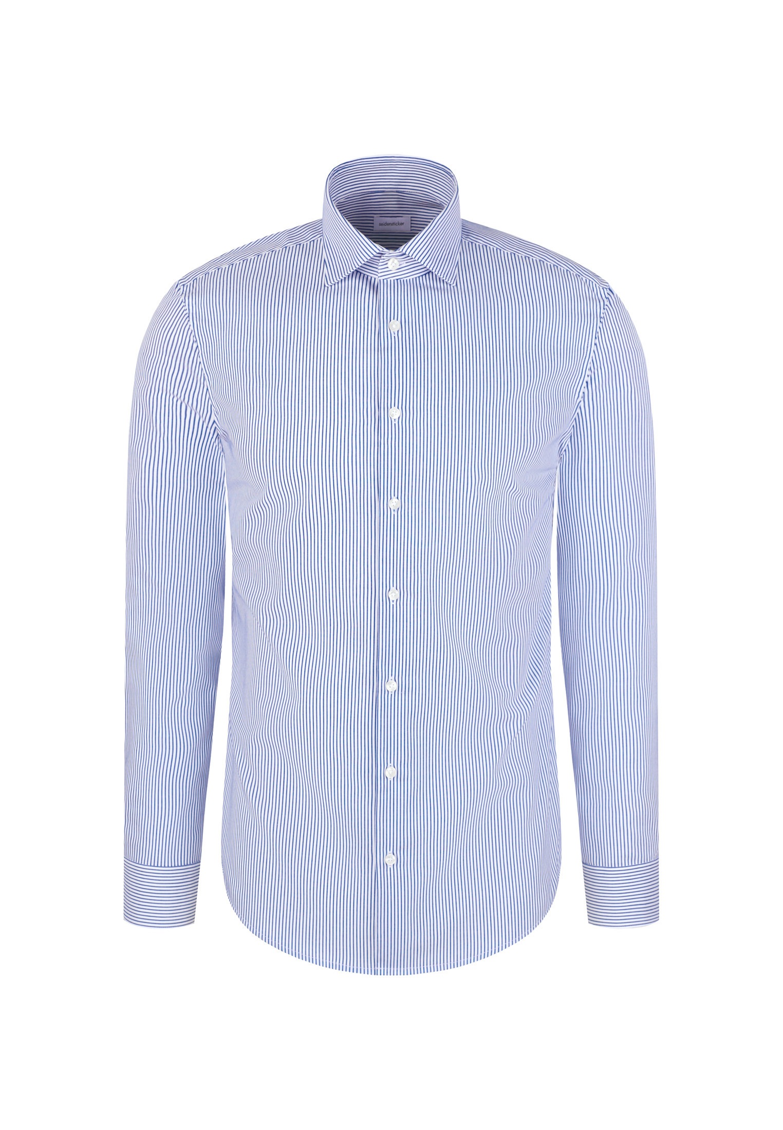 seidensticker Businesshemd »Schwarze Rose« Slim 1/1 Kentkragen Gestreift