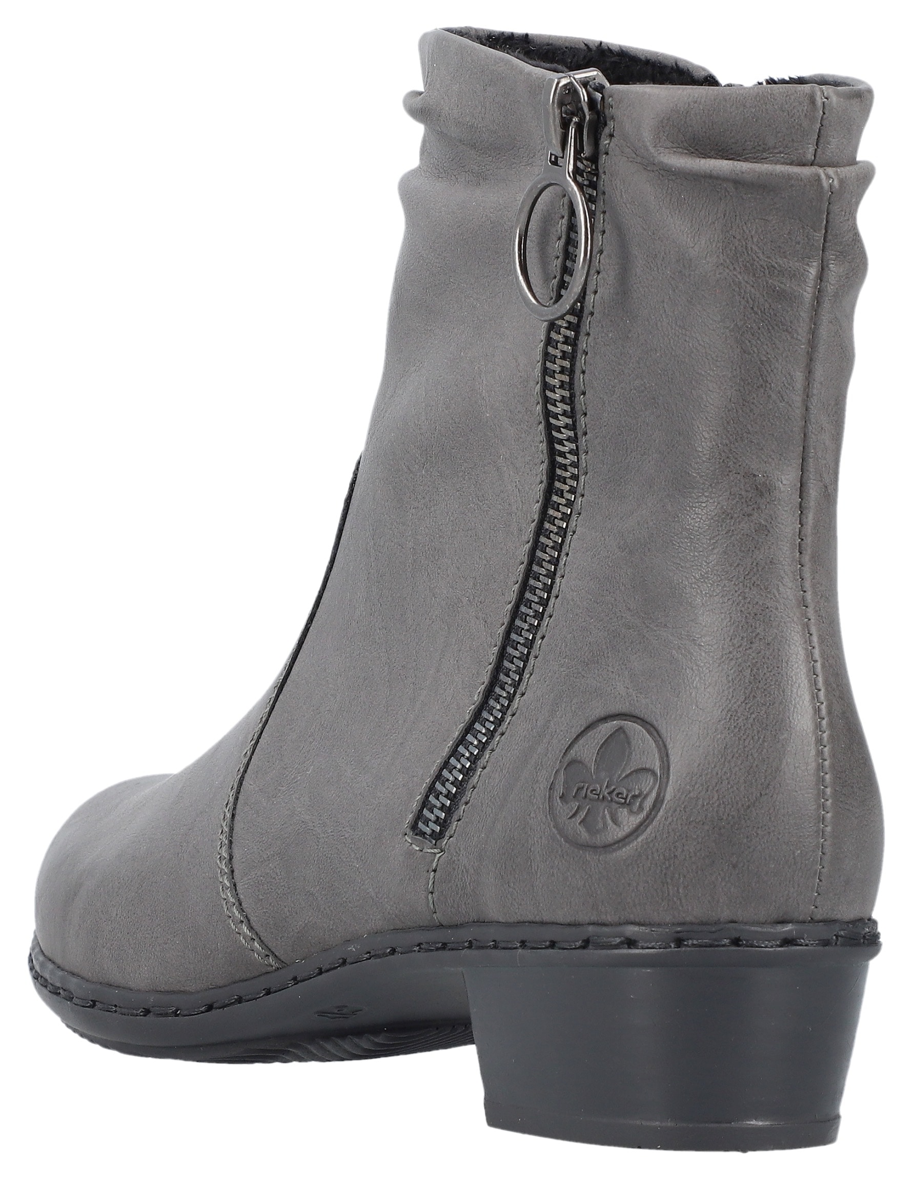 Rieker Stiefelette, mit praktischem Innen-Reißverschluss