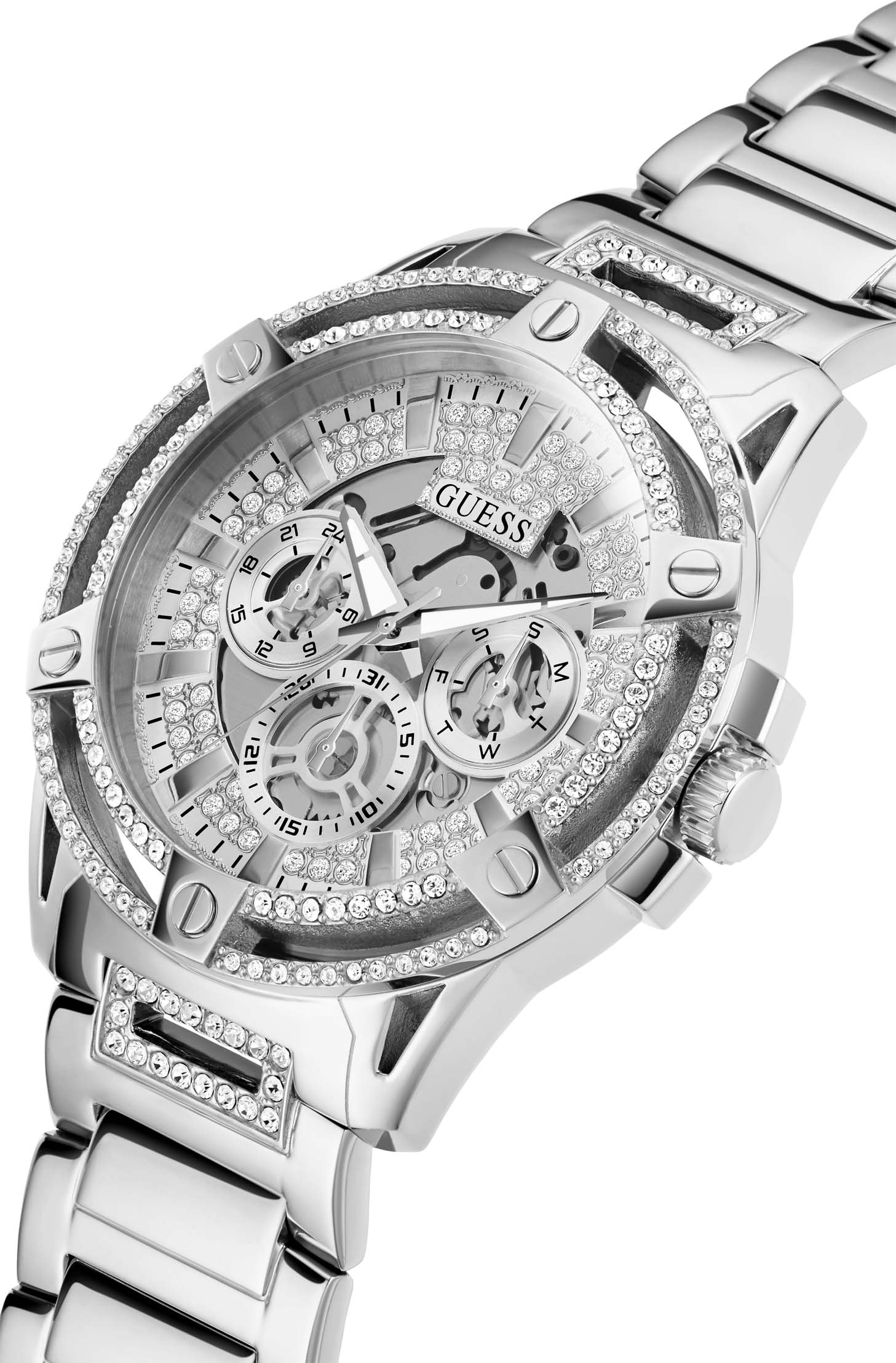 Guess Multifunktionsuhr »GW0497G1«, Armbanduhr, Quarzuhr, Herrenuhr