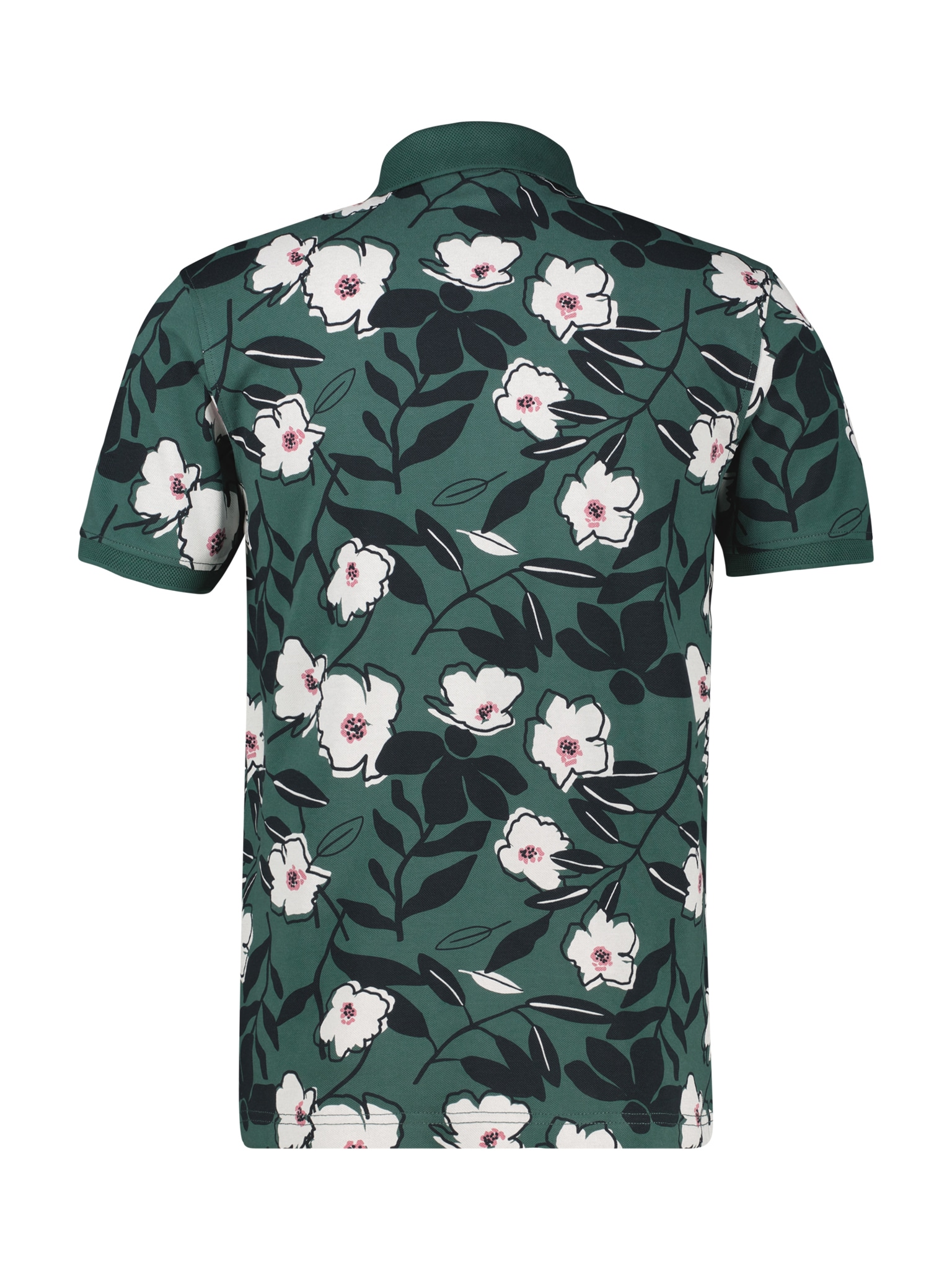 LERROS Poloshirt mit All-Over Print