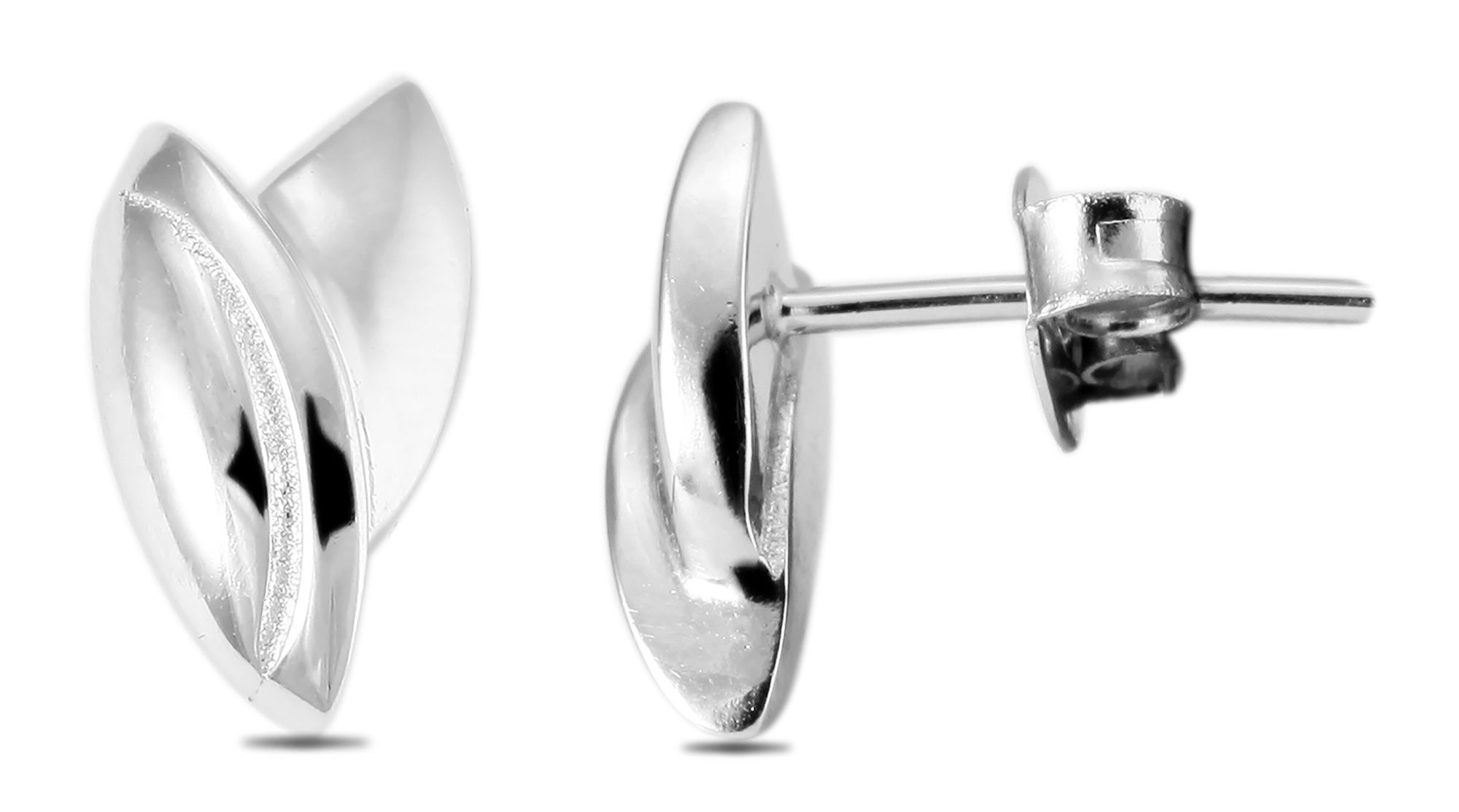 Adelia´s Paar Ohrstecker »Damen Ohrringe ¿ Ohrstecker aus 925 Silber«