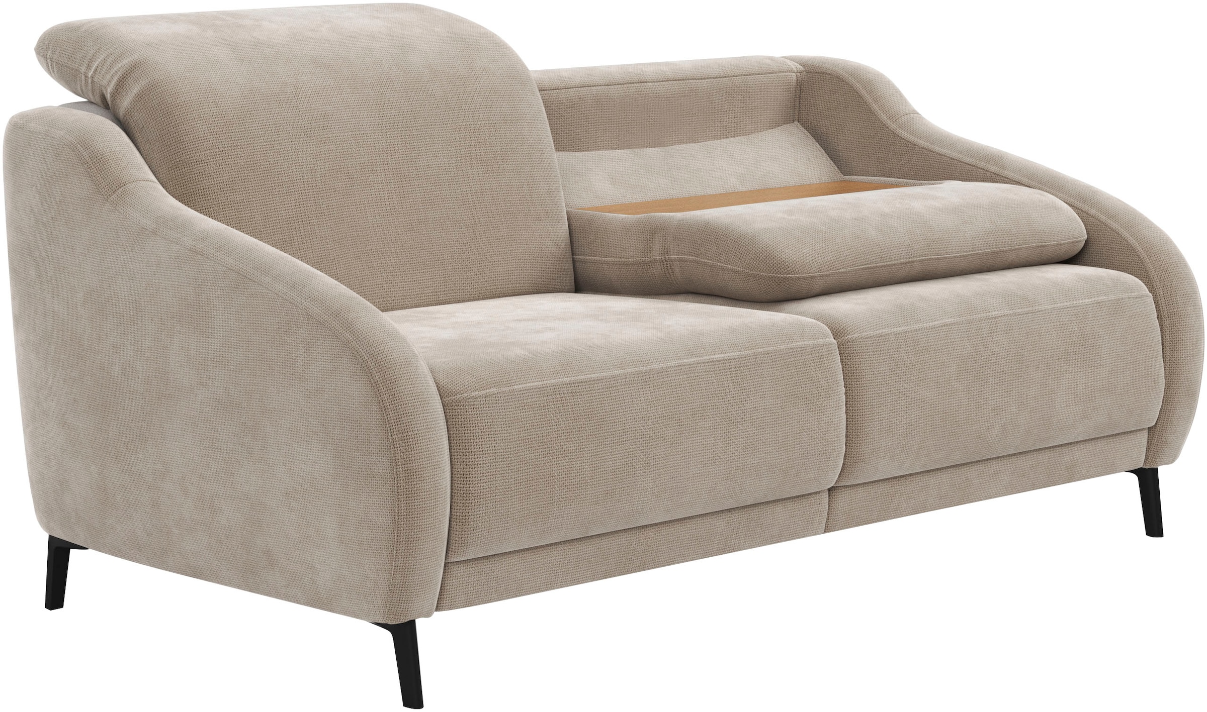 sit&more 3-Sitzer »Blues«, wahlweise mit Klapptisch und USB