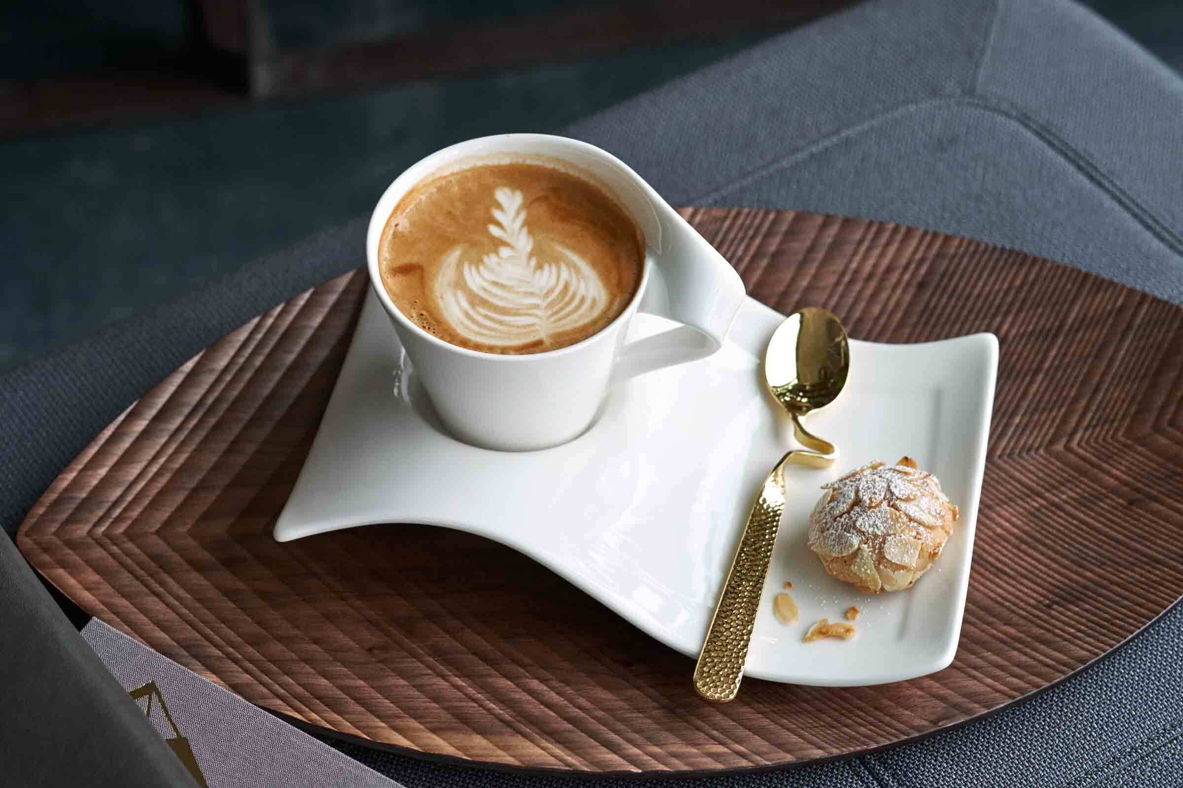 Villeroy & Boch Esslöffel »Kaffee- & Espresso-Löffel vergoldet NewWave Caffè Spoon 17,5 cm & 12 cm 12er Set gold« Spülmaschinenfest