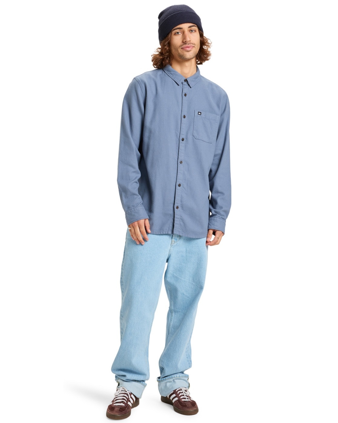 Quiksilver Langarmhemd »Motherfly Solid«
