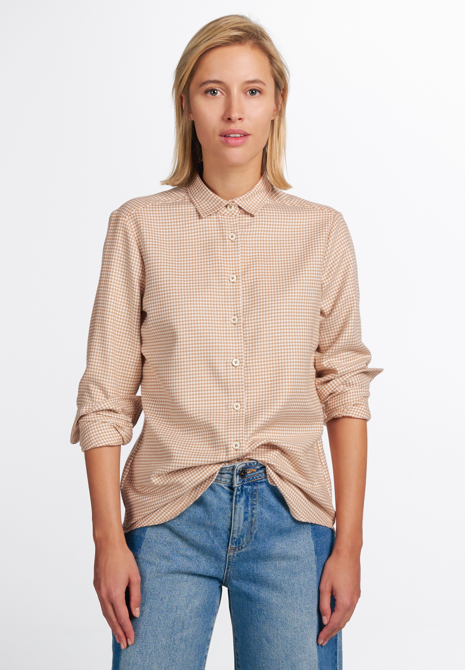 Eterna Flanellbluse »CLASSIC FIT« kaufen OTTO bei