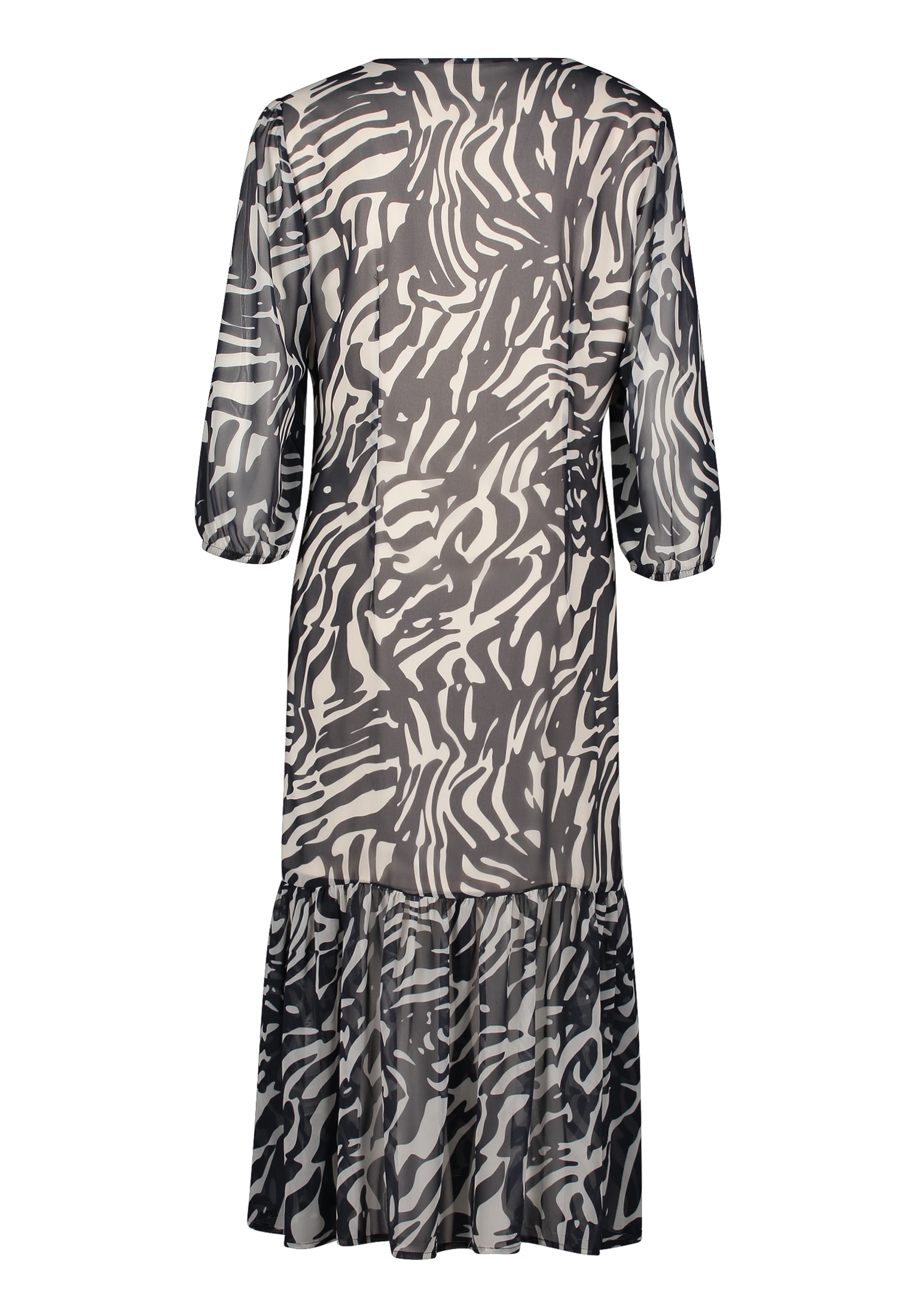 Betty&Co Volantkleid »Volantkleid mit V-Ausschnitt«
