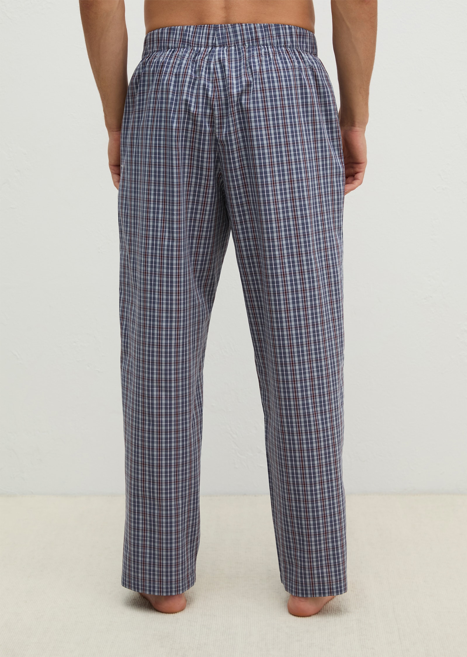 Marc O'Polo Loungehose  für Homewear, mit geradem Bein, aus gewebter Baumwolle