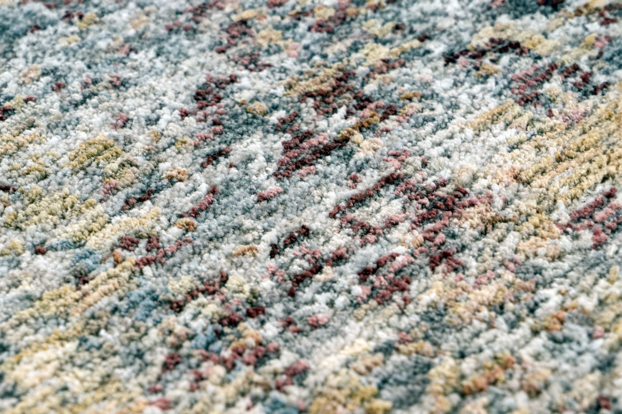 Kayoom Teppich »Pono 722« rechteckig 10 mm Höhe Kurzflor, Vintage, Modernes Muster, Fußbodenheizungsgeeignet