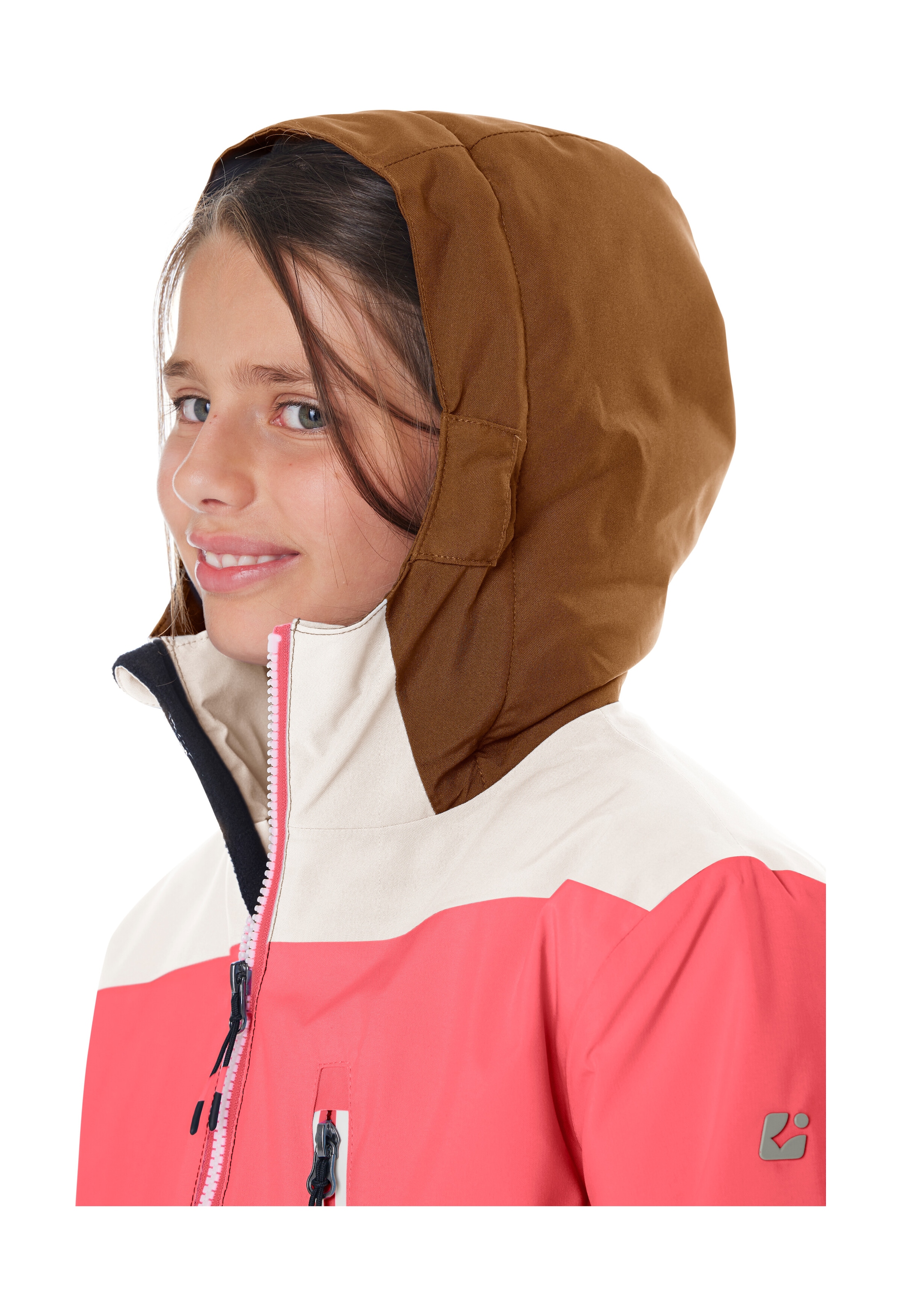 Killtec Skijacke »KSW 331 GRLS SKI JCKT« Atmungsaktive, wasserdichte Jacke mit Fleece-Innenseite, Skipasstasche