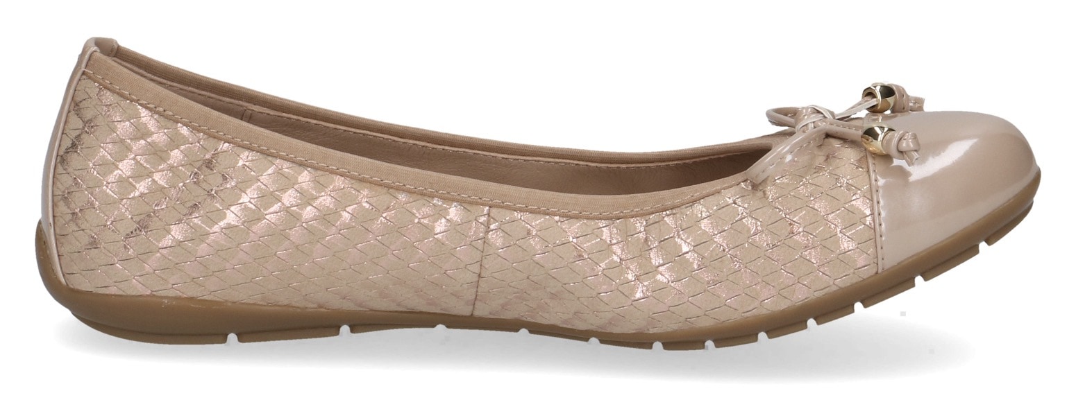 Caprice Ballerina, Festtags Schuh, Slipper, Bequemschuh mit Memoryfoam