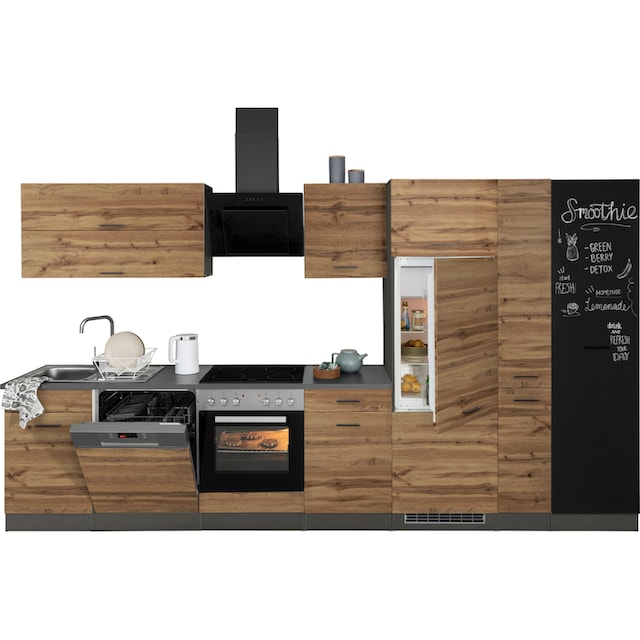 HELD MÖBEL Küchenzeile »Trier«, ohne E-Geräte, Breite 360 cm im OTTO Online  Shop
