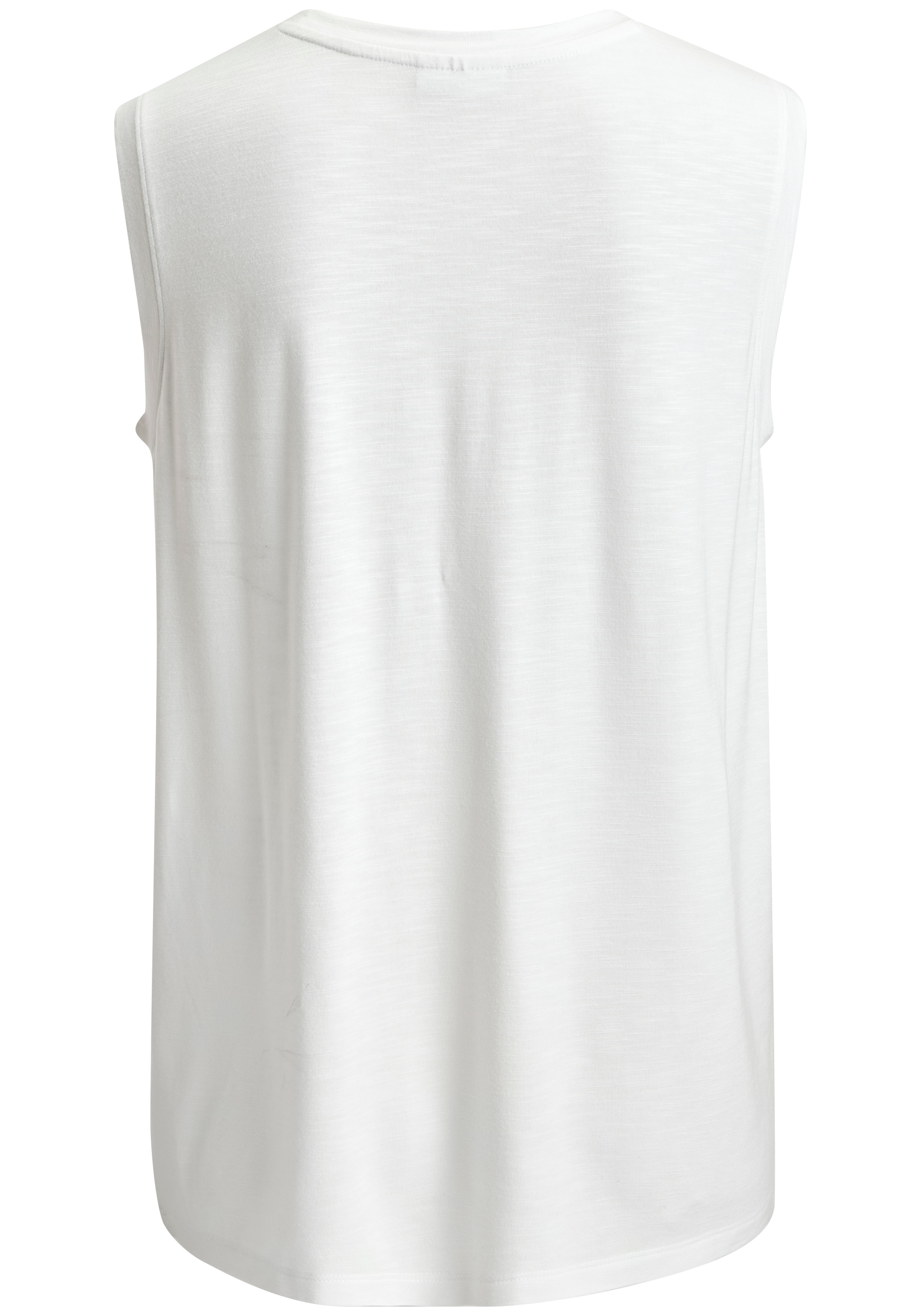 Beachtime Shirttop »mit breiten Schultern« 2 aus elastischer Viskose-Qualität