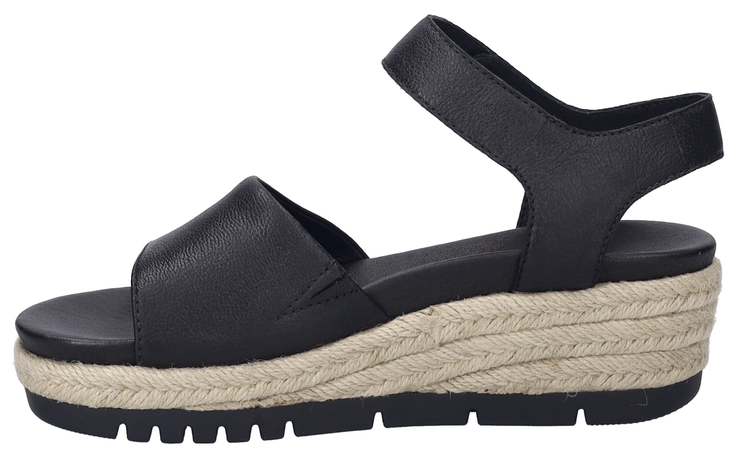 Josef Seibel Keilsandalette »Miranda 02«, Plateausandale, Sommerschuh, Klettschuh mit Keilabsatz