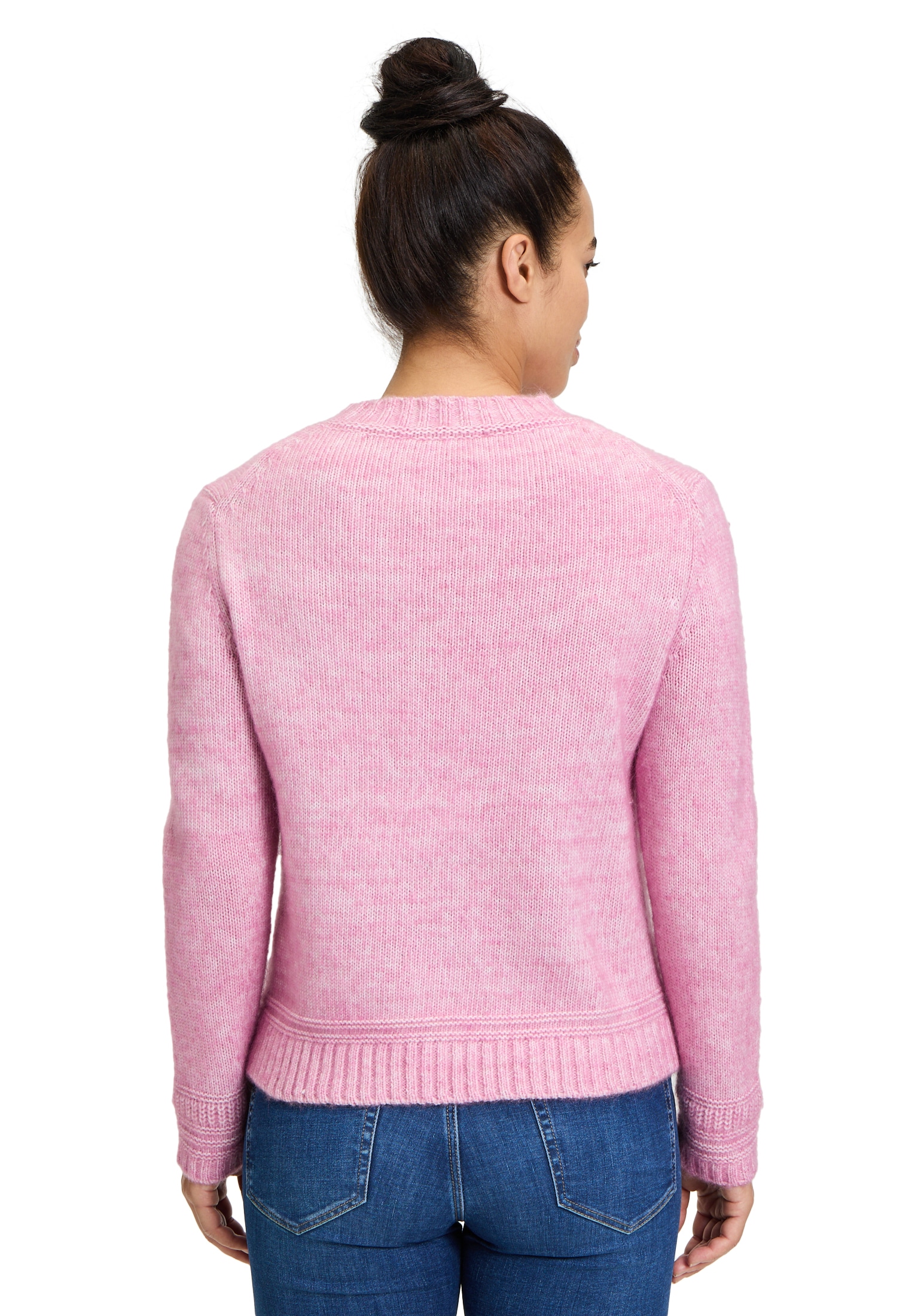 Betty&Co Strickpullover »Strickpullover mit Rippbündchen«
