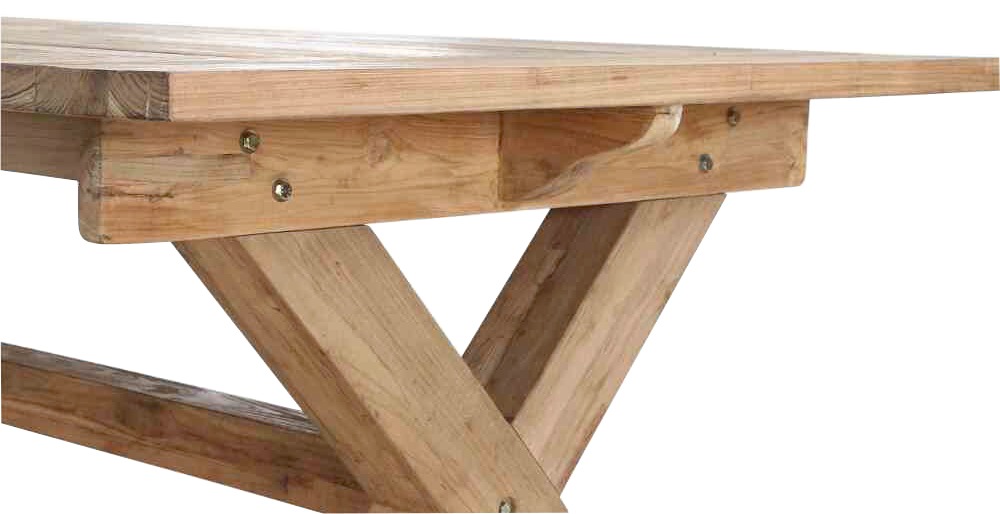 Siena Garden Gartentisch »Cardiff«, B/H: 100x76 cm,Teakholz