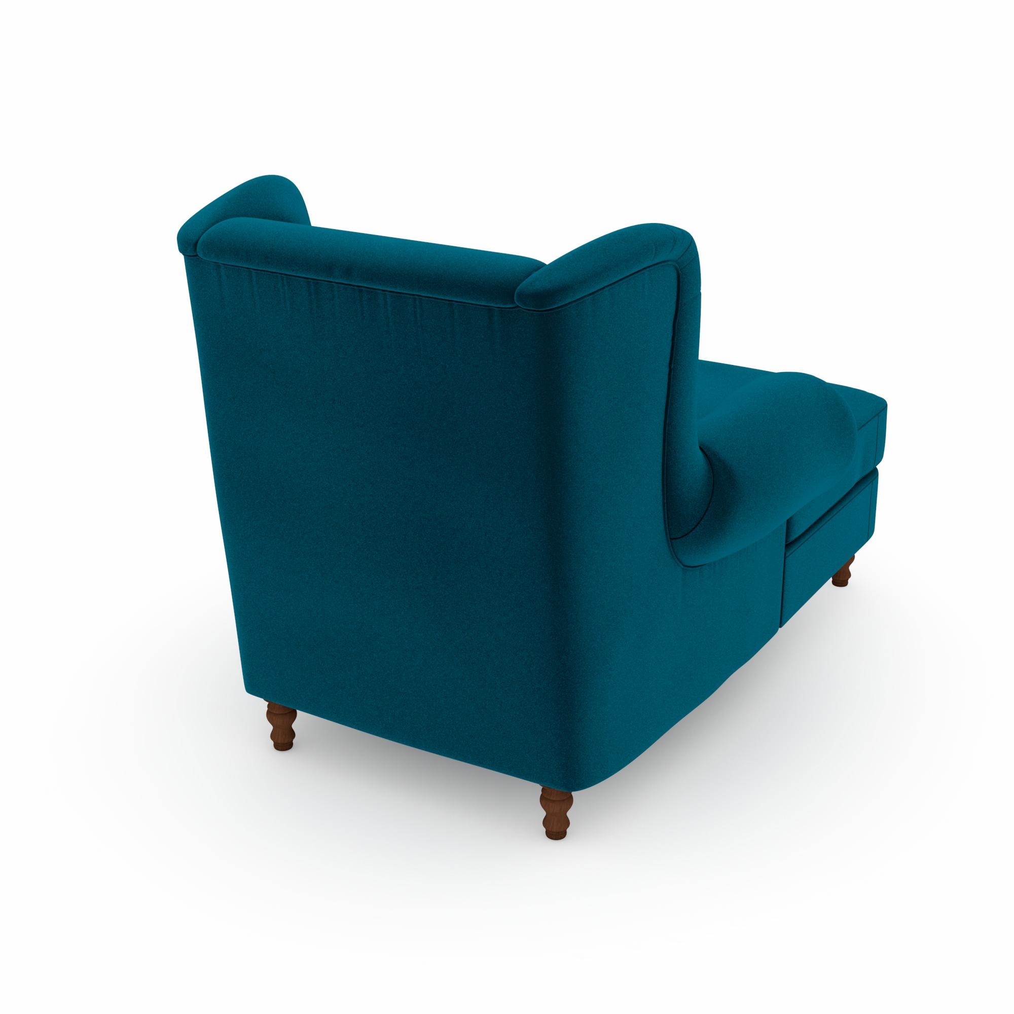 Max Winzer® Ohrensessel »Madeleine, Relaxsessel, Designsessel mit hohem Sitzkomfort«, Samtvelours Bezug in vielen Farbkombinationen
