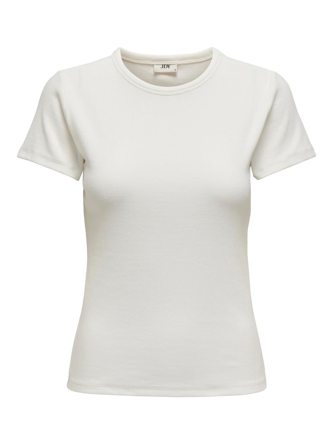 JDY Rundhalsshirt »JDYSOLAR S/S O NECK TOP JRS NOOS«