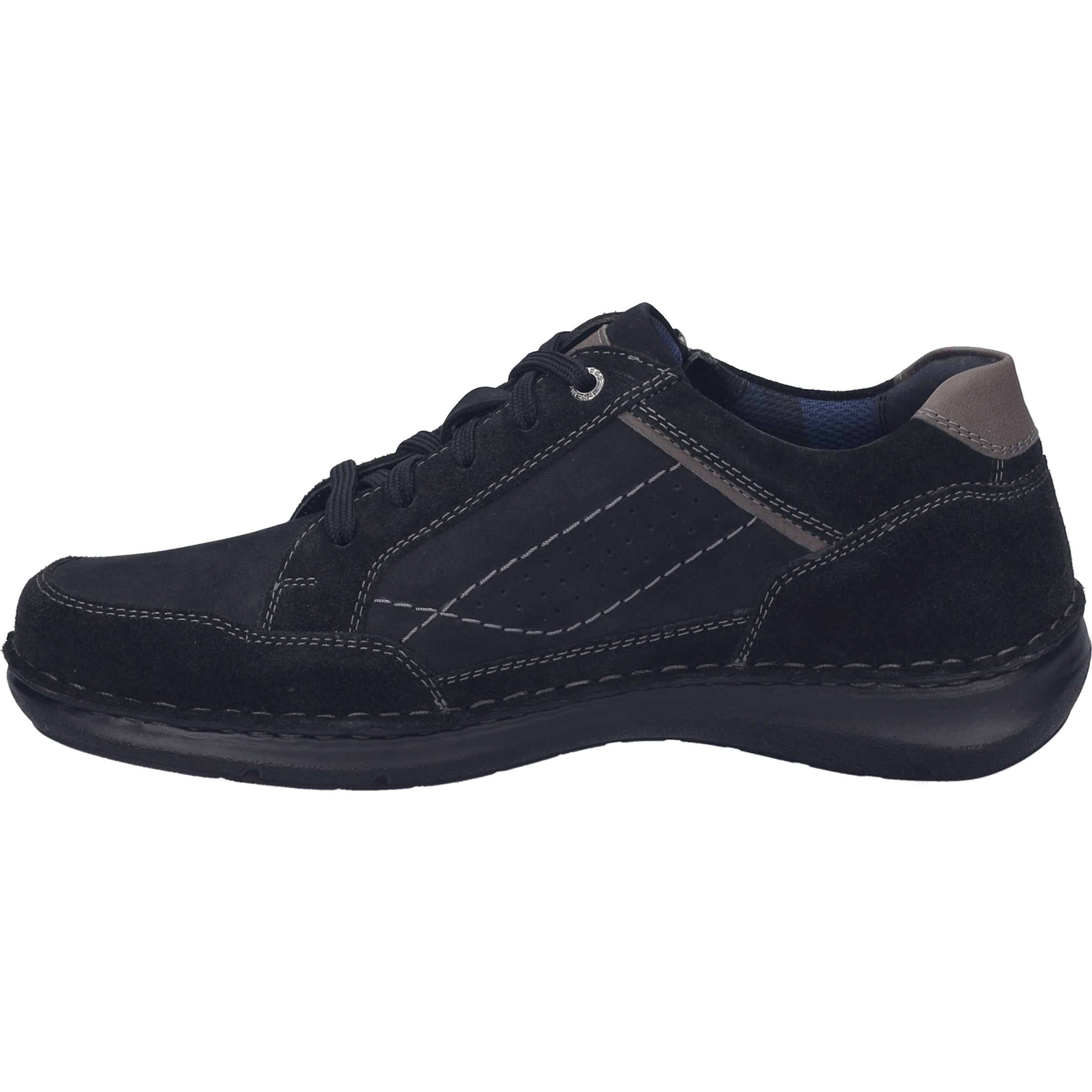 Josef Seibel Schnürschuh »New Anvers 11, schwarz-kombi«