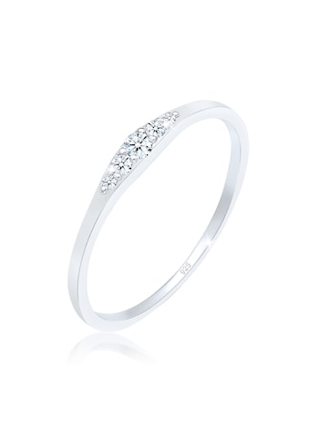 Elli DIAMONDS Verlobungsring »Verlobungsring Diamant (0.09 ct) 925 Silber« kaufen