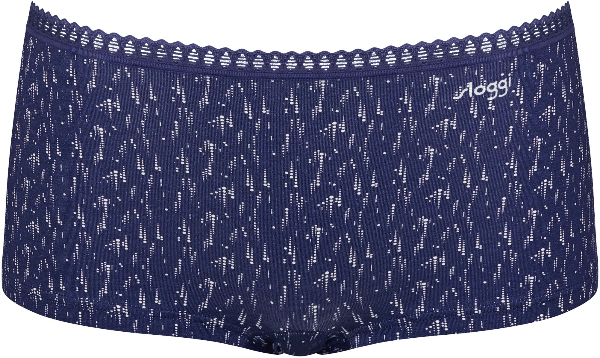 sloggi Retro Pants »GO Crush«, (3er Pack), Spitzendetails, Multipack, Baumwollmix, weich, elastisch, bequem