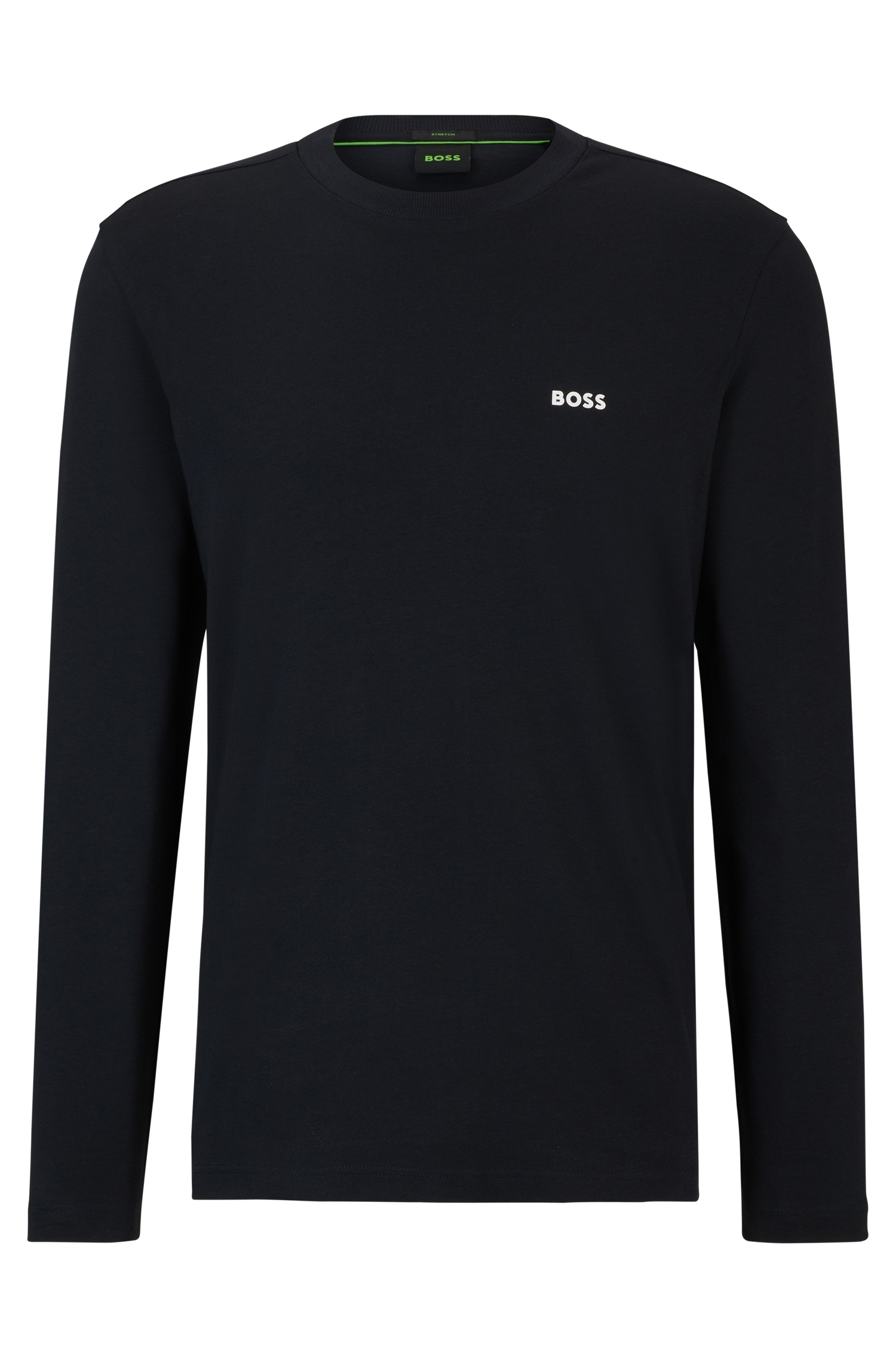 BOSS GREEN Langarmshirt »Tee Long« mit Rundhalsausschnitt