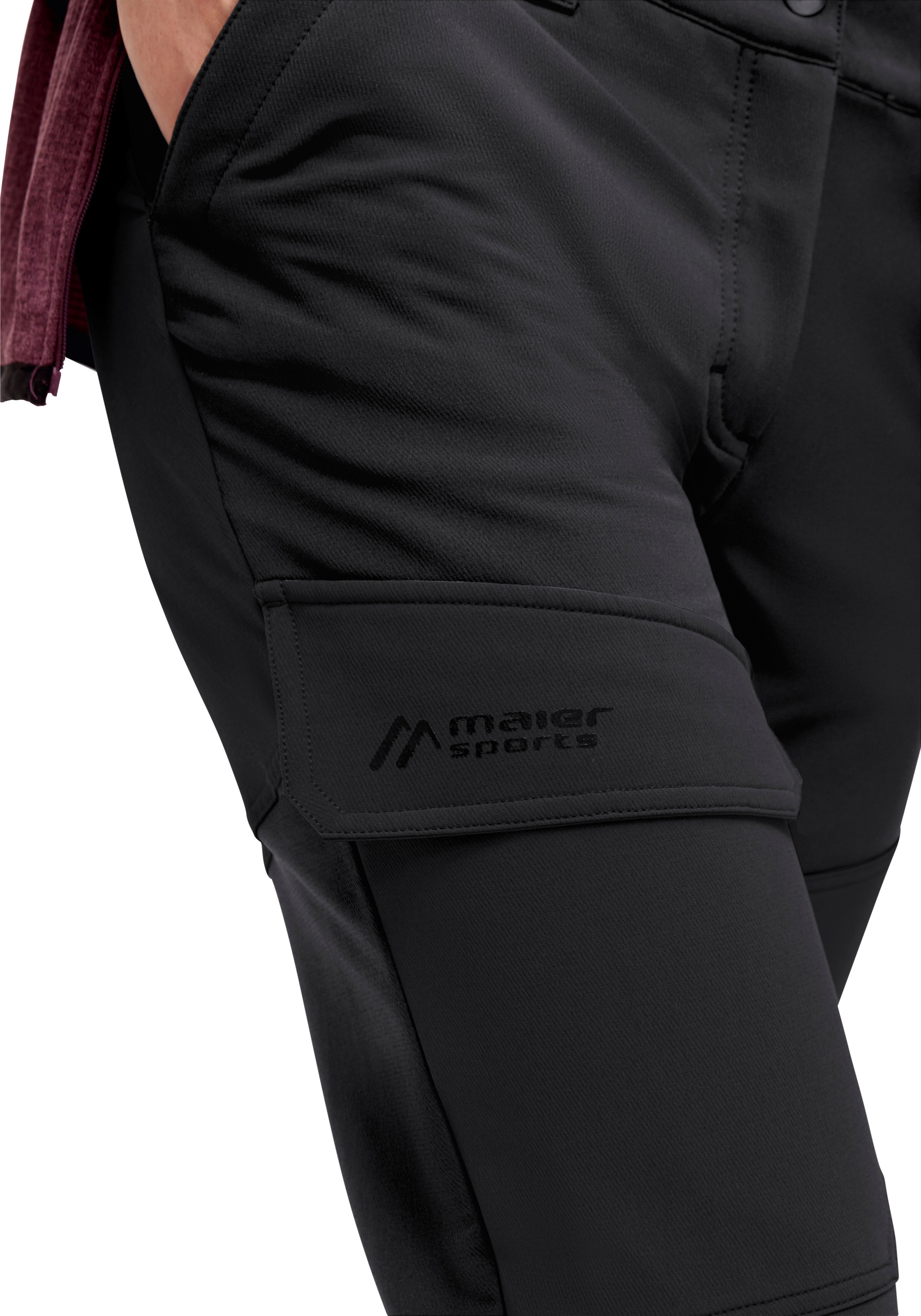 Maier Sports Outdoorhose »Fleeceflex W«  robuste Damen Winter-Trekkinghose 4-Wege-Stretch