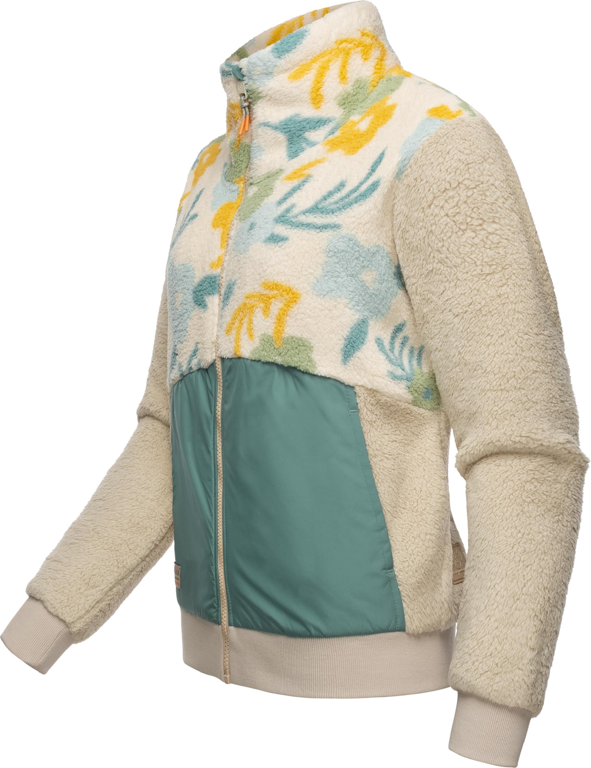 Ragwear Kapuzensweatjacke »Fleecejacke Madaras Flower«