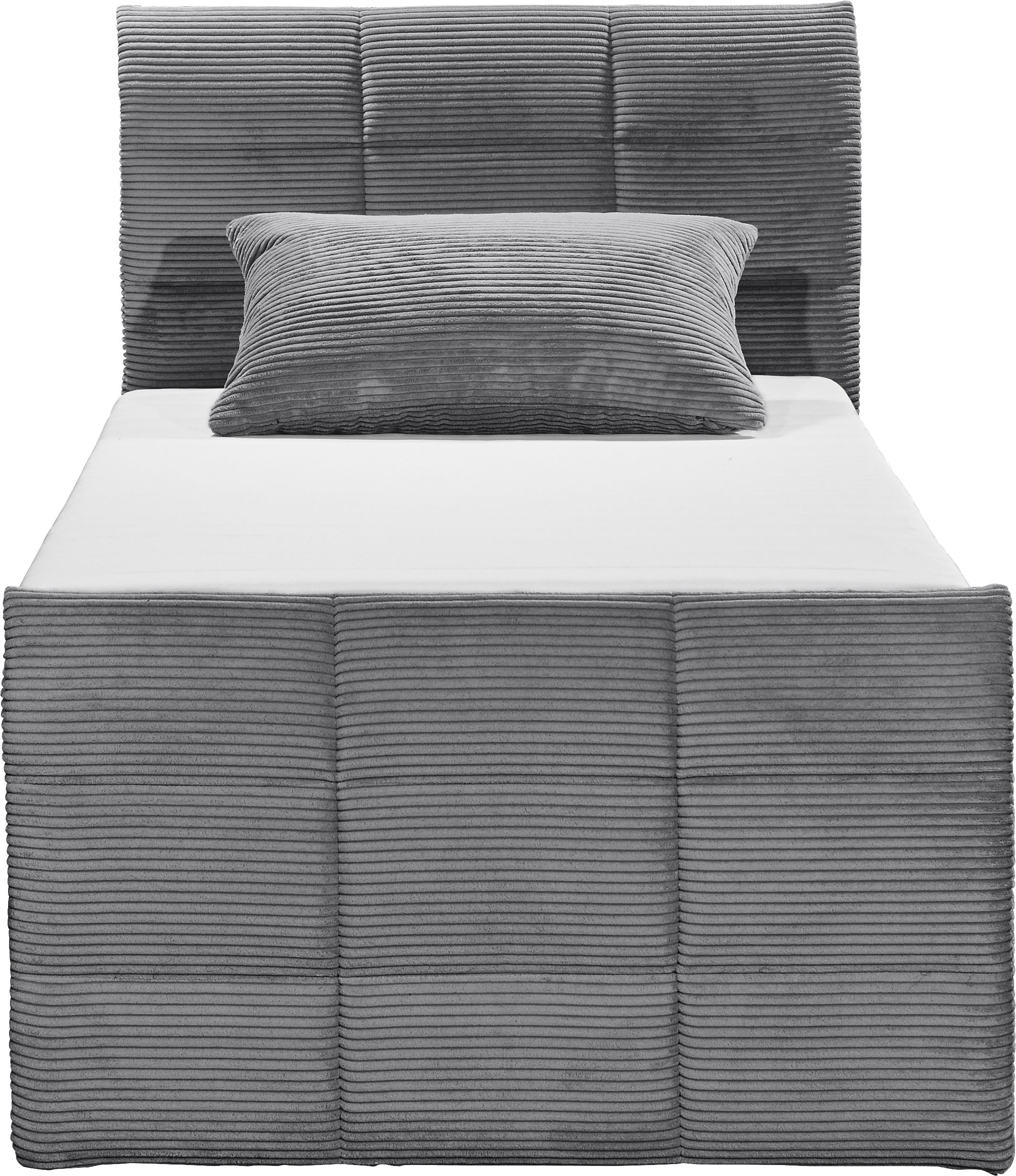 ED EXCITING DESIGN Boxspringbett »Bolivia« harte Seite mit Kokosmatte, weiche Seite mit Filzabdeckung