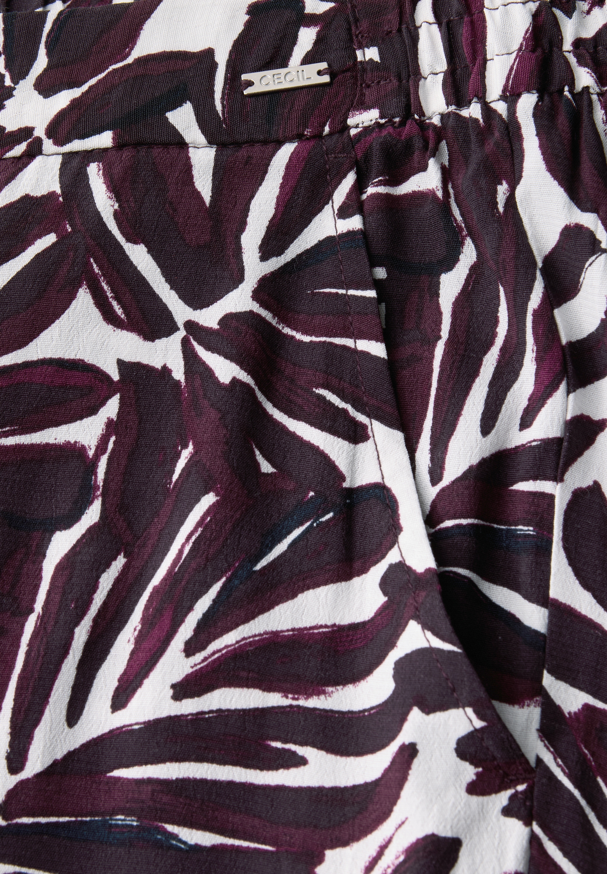 Cecil Stoffhose »Style NEELE«, mit grafischem Muster