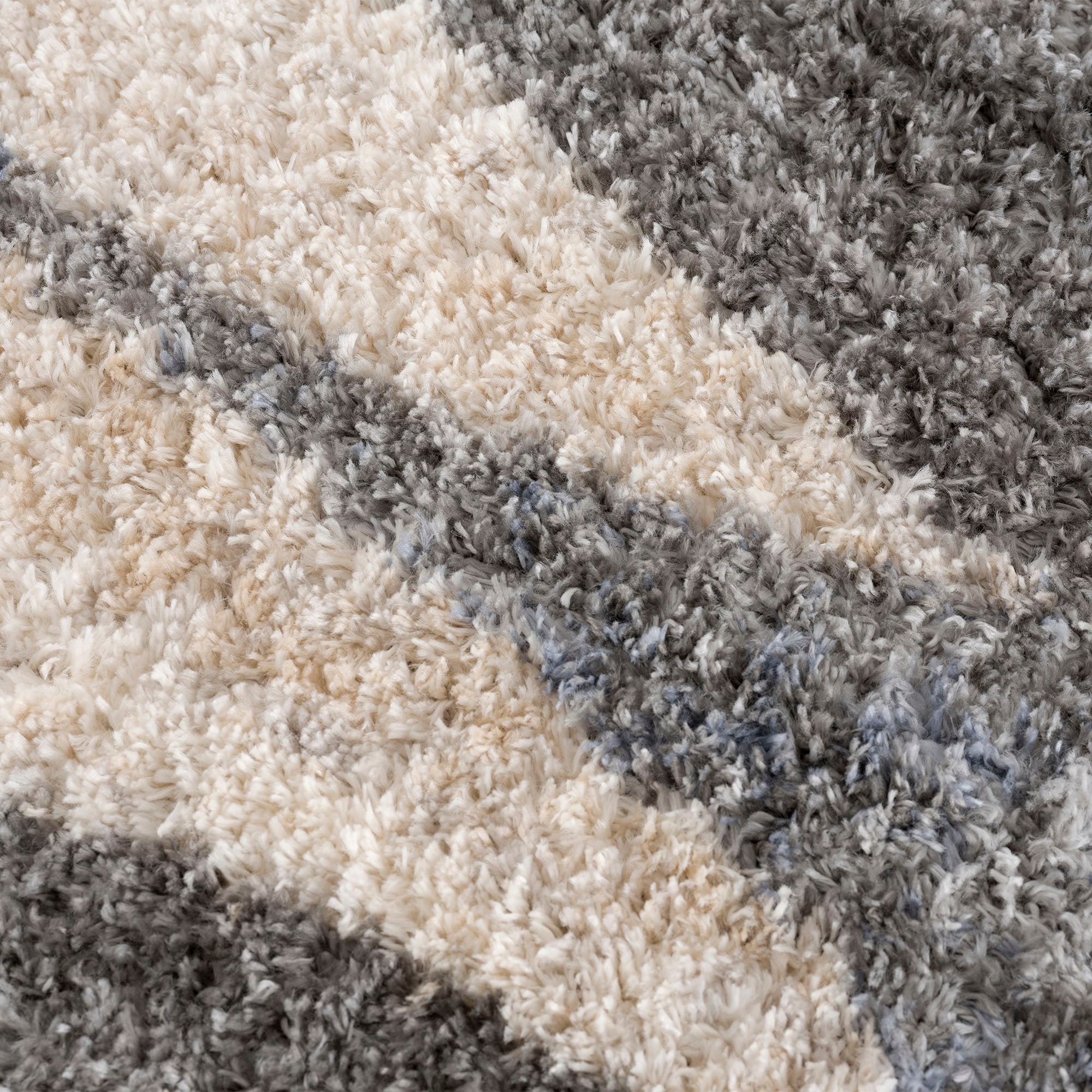 Sanat Hochflor-Teppich »Versay 1505«, rechteckig, 45 mm Höhe, Wohnzimmer, Langflor, Shaggy Teppich
