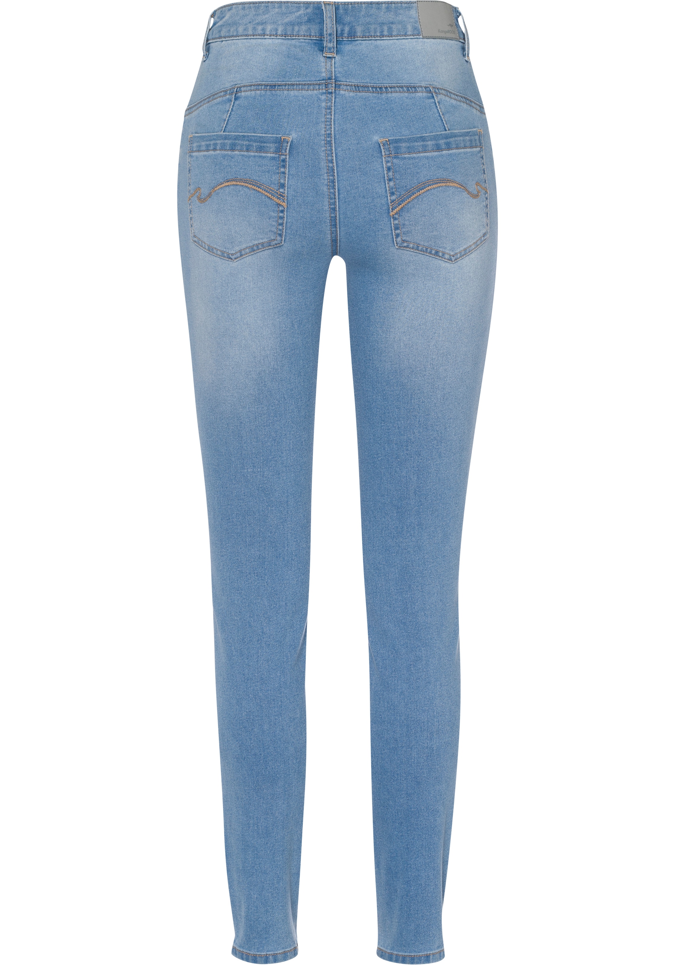 OTTO NEUE KangaROOS SLIM bei WAIST Slim-fit-Jeans »CROPPED online KOLLEKTION FIT«, HIGH