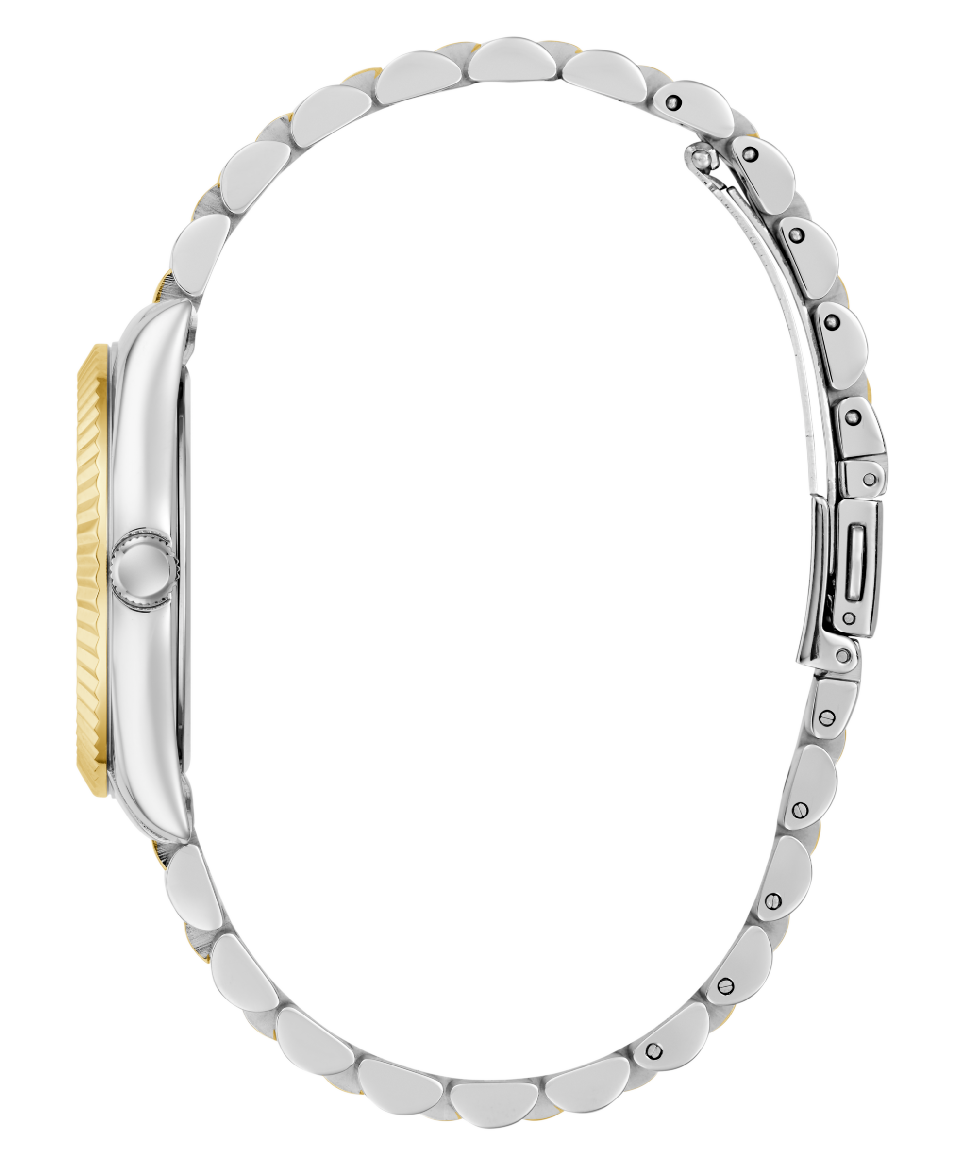 Guess Quarzuhr »JADA« Armbanduhr, Damenuhr, Edelstahlarmband, Datum