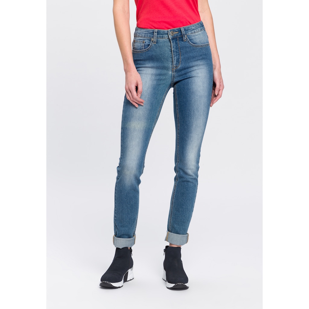 Arizona Skinny-fit-Jeans »Shaping«, High Waist