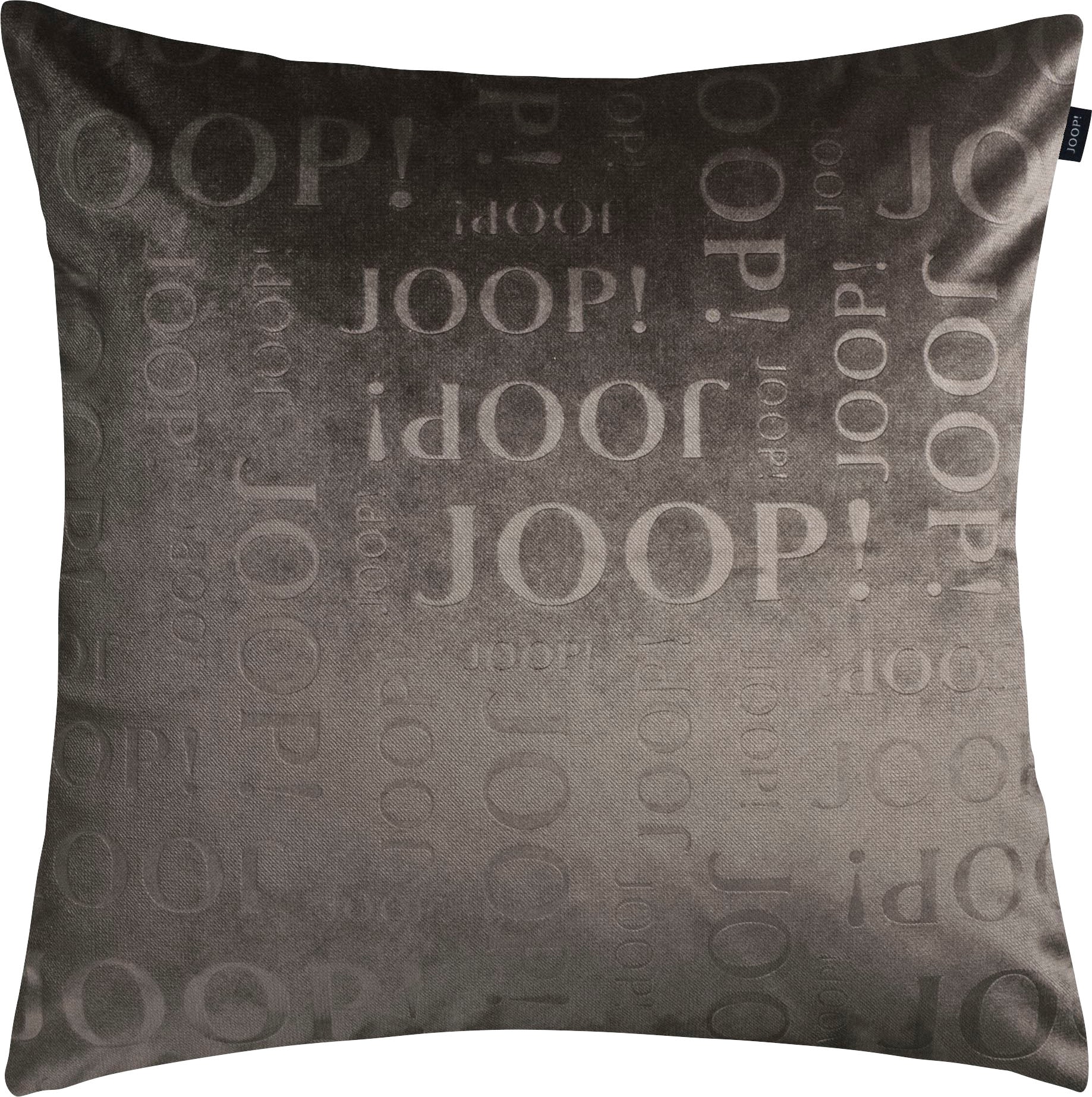 Joop! mit ohne Dekokissen bei OTTO Stück Füllung MATCH«, Reißverschlusss, 1 Kissenhülle Logo-Gravur, »JOOP! bestellen