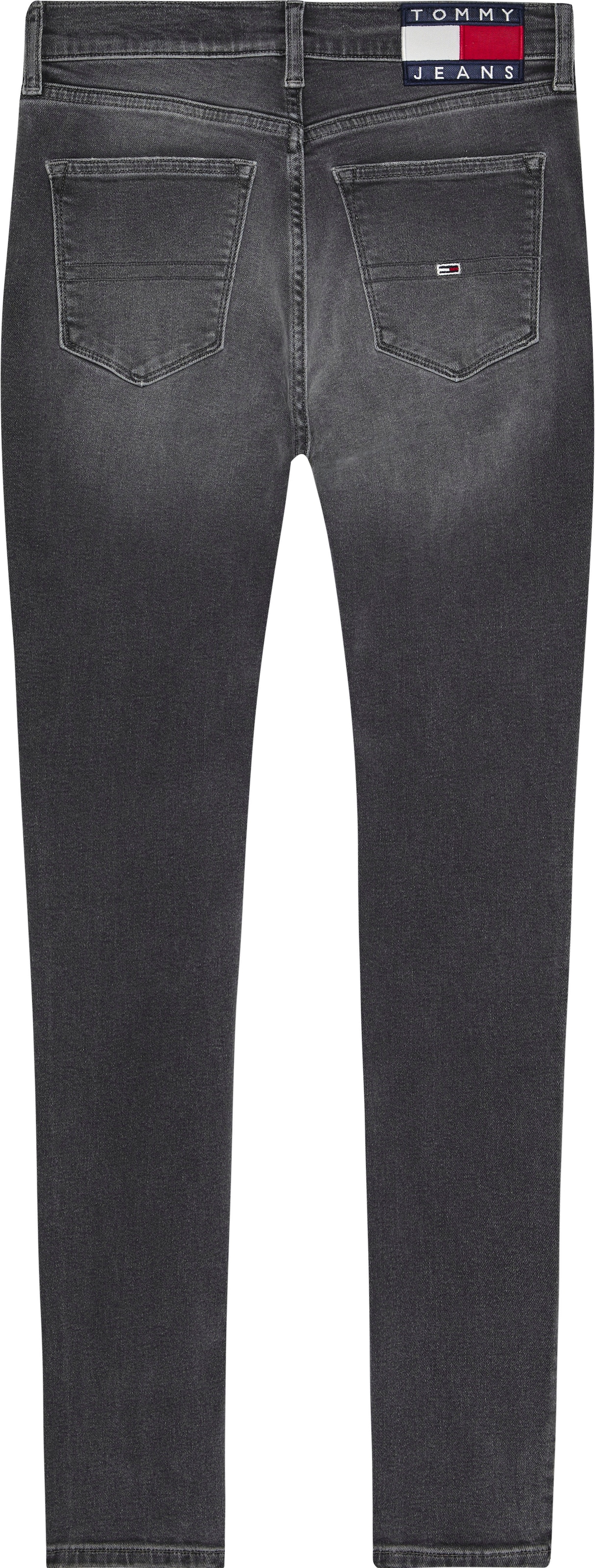 Tommy Jeans Skinny-fit-Jeans »NORA MR SKINNY PVS BG2235«, mit  Destroyed-Effekten & gestickter Tommy Jeans Logo-Flag bei OTTOversand