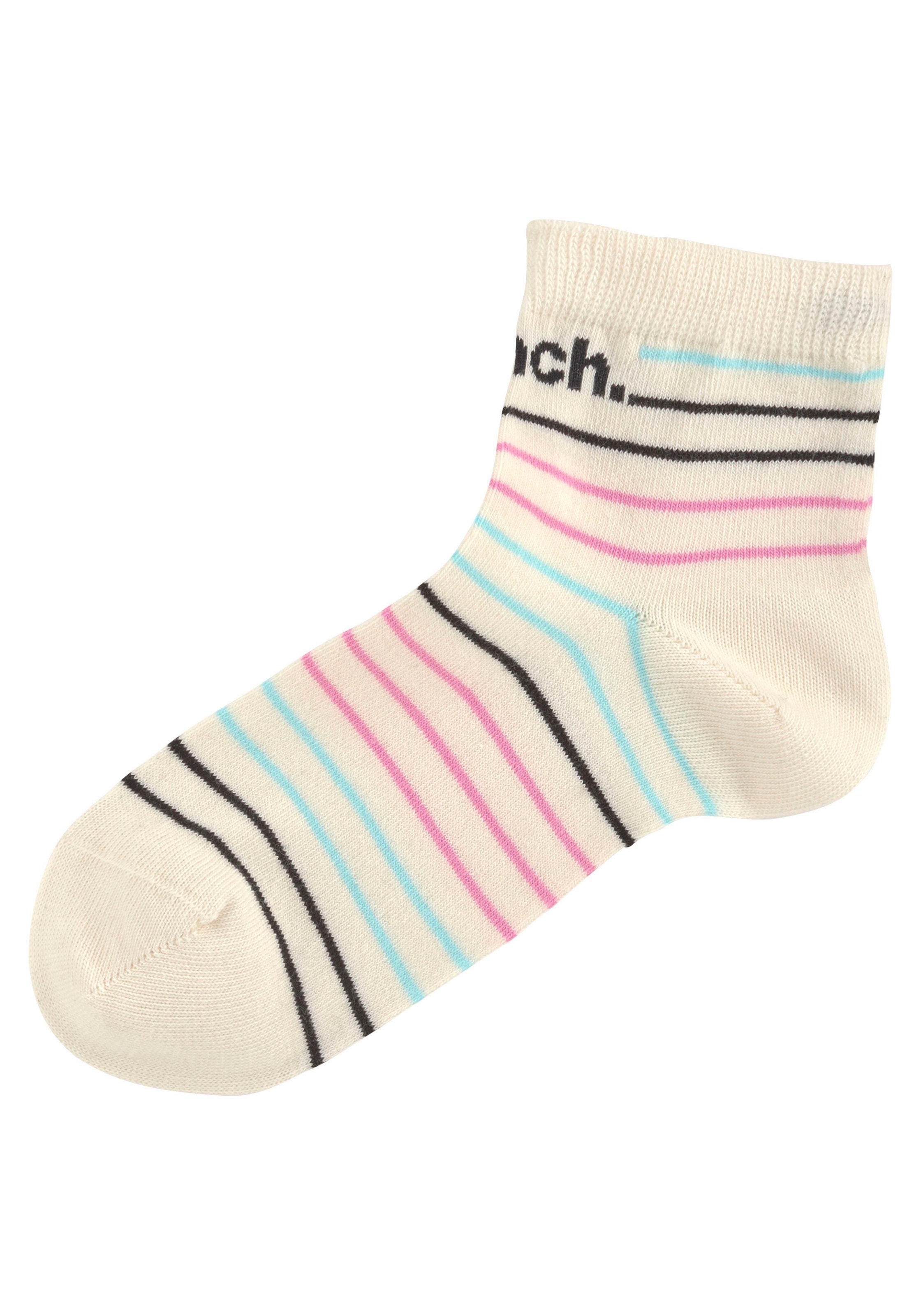 Bench. Kurzsocken, (5 Paar), im Streifendesign bestellen bei OTTO