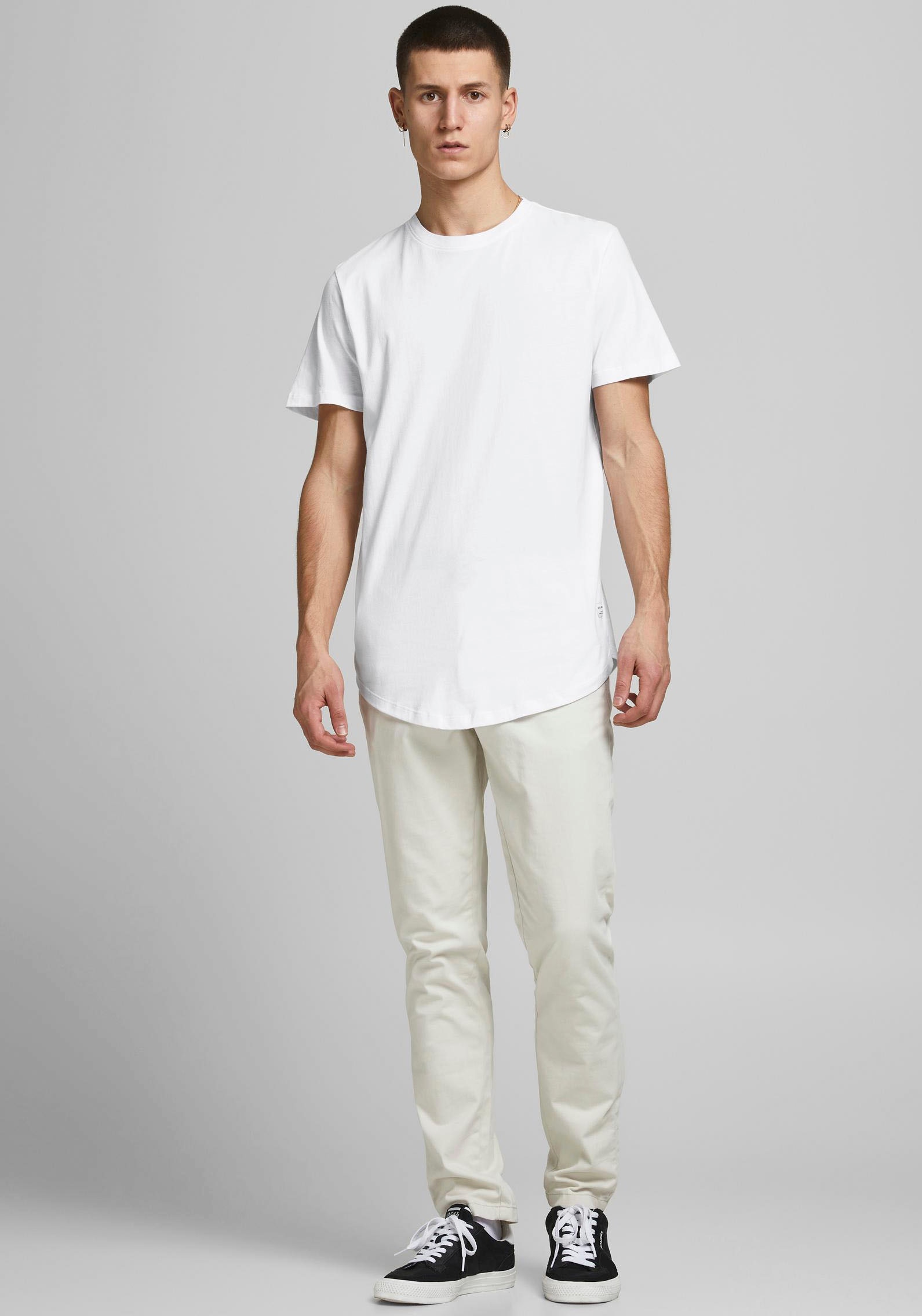 Jack & Jones Rundhalsshirt »JJENOA TEE SS CREW NECK 3PK MP NOOS«, (Packung, 3 tlg., 3er-Pack)
