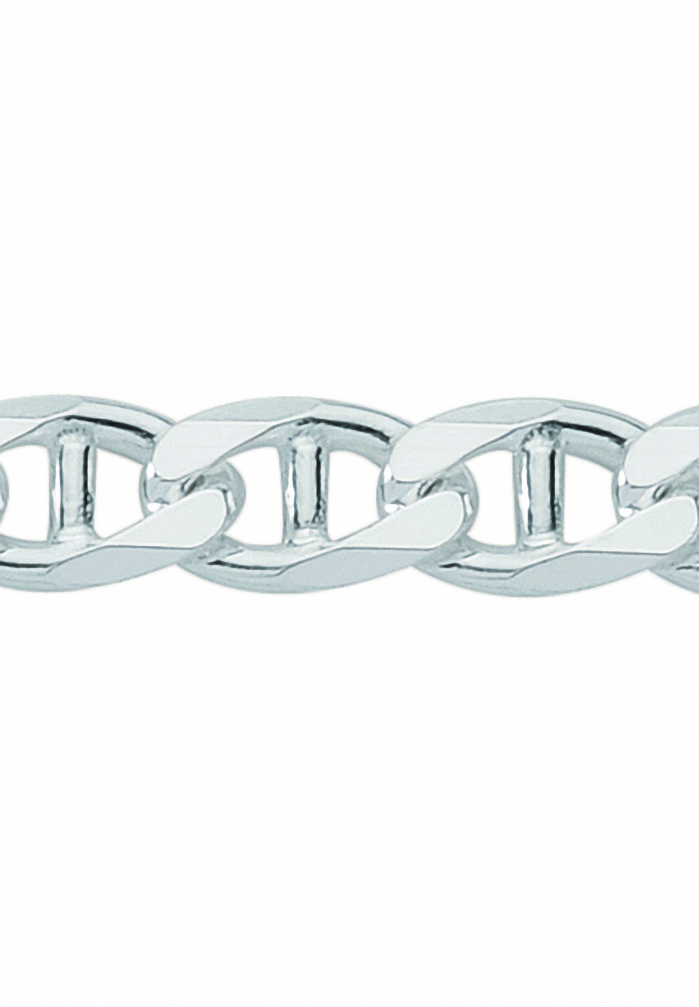 Adelia´s Silberarmband »925 Silber Panzer Armband 19 cm Ø 3,8 mm«