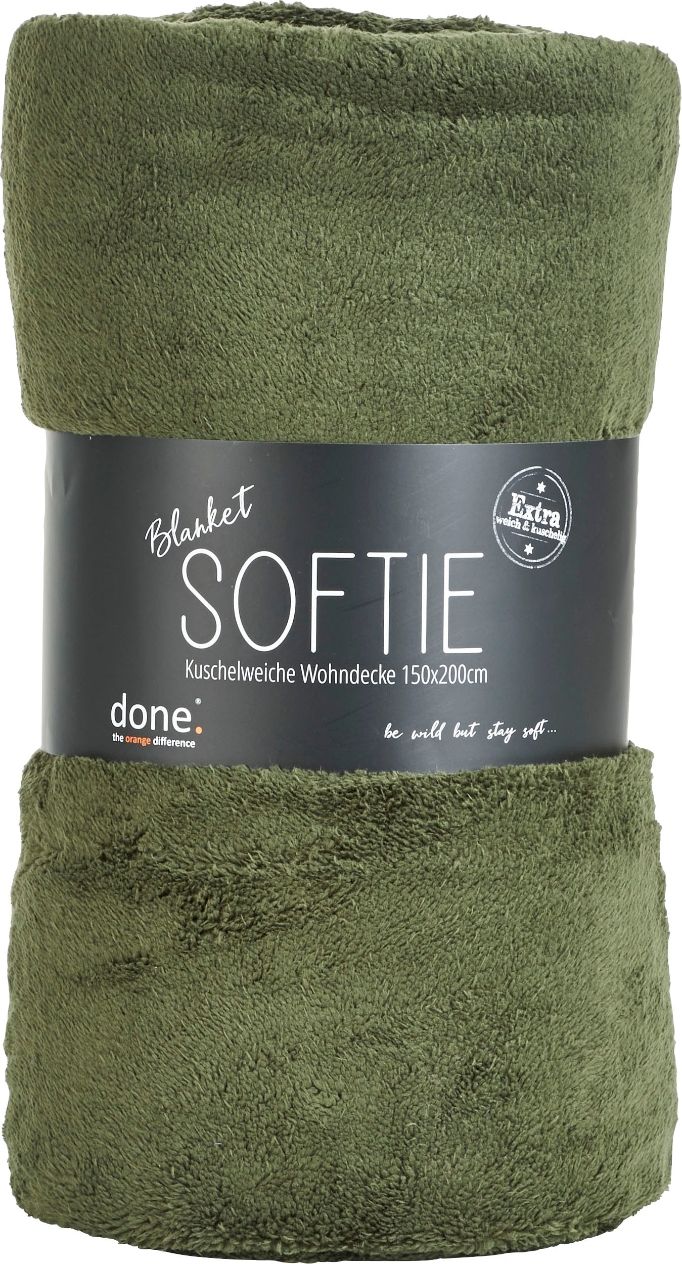 Wohndecke »Softie«, Extra weiche Wohndecke aus softigem Teddy-Stoff, Kuscheldecke