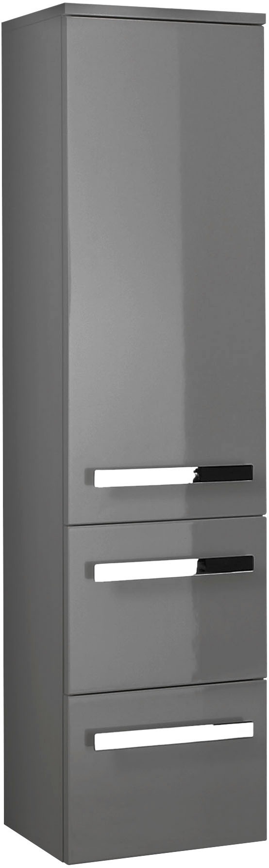 Saphir Badmöbel-Set »Serie 4005, vormontiert, Glaswaschbecken, Spiegelschrank«, (Set, 5 St.), Badezimmer-Set mit Unterschrank, Midischrank, inkl. Türdämpfer