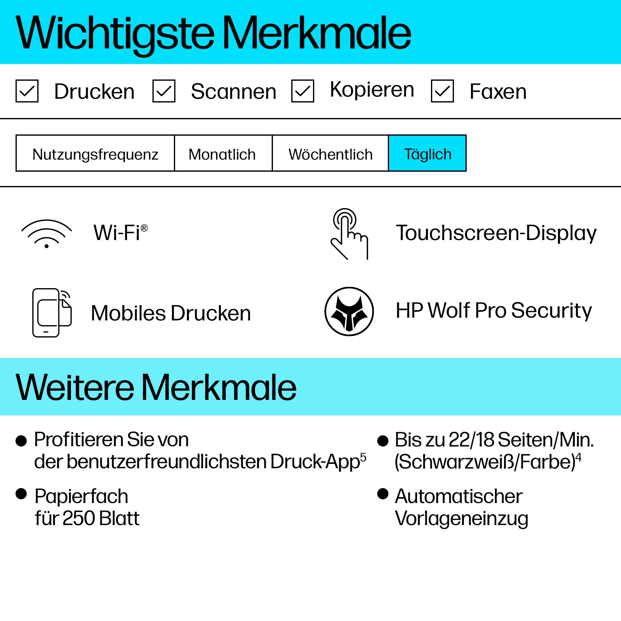 HP Multifunktionsdrucker »OfficeJet Pro 9120e« 3 Monate gratis* drucken mit Instant Ink