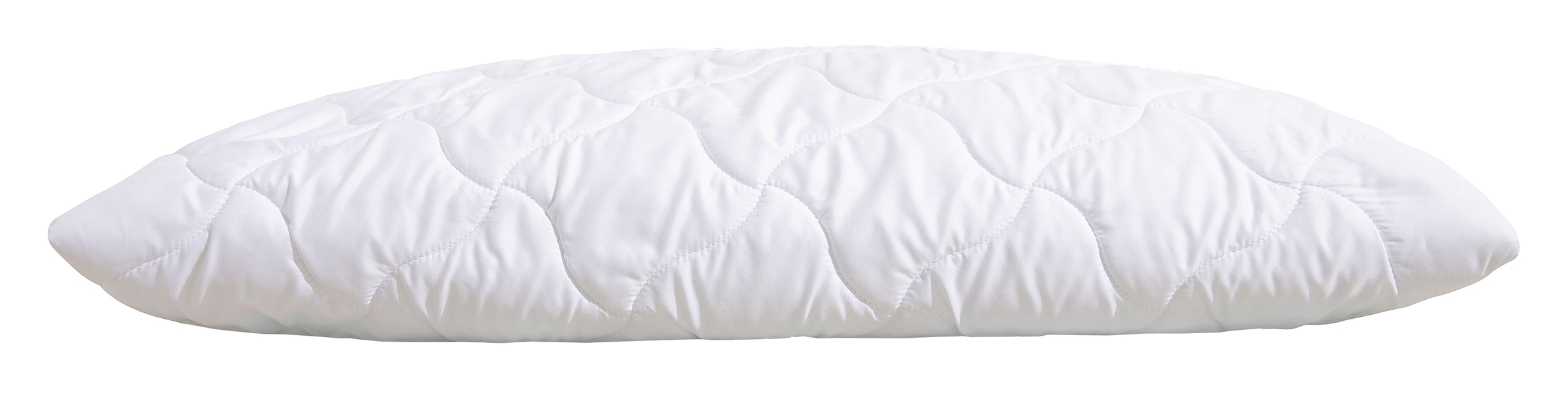 my home Microfaserkissen »Fantasy ECO Kopfkissen 40x80 oder 80x80 cm, Made in Germany«, Füllung: 100% nachhaltiges, klimaregulierendes Polyester, Bezug: 100% nachhaltiges Microfaserfeingewebe, (1 St.), Kundenliebling, kochfest!
