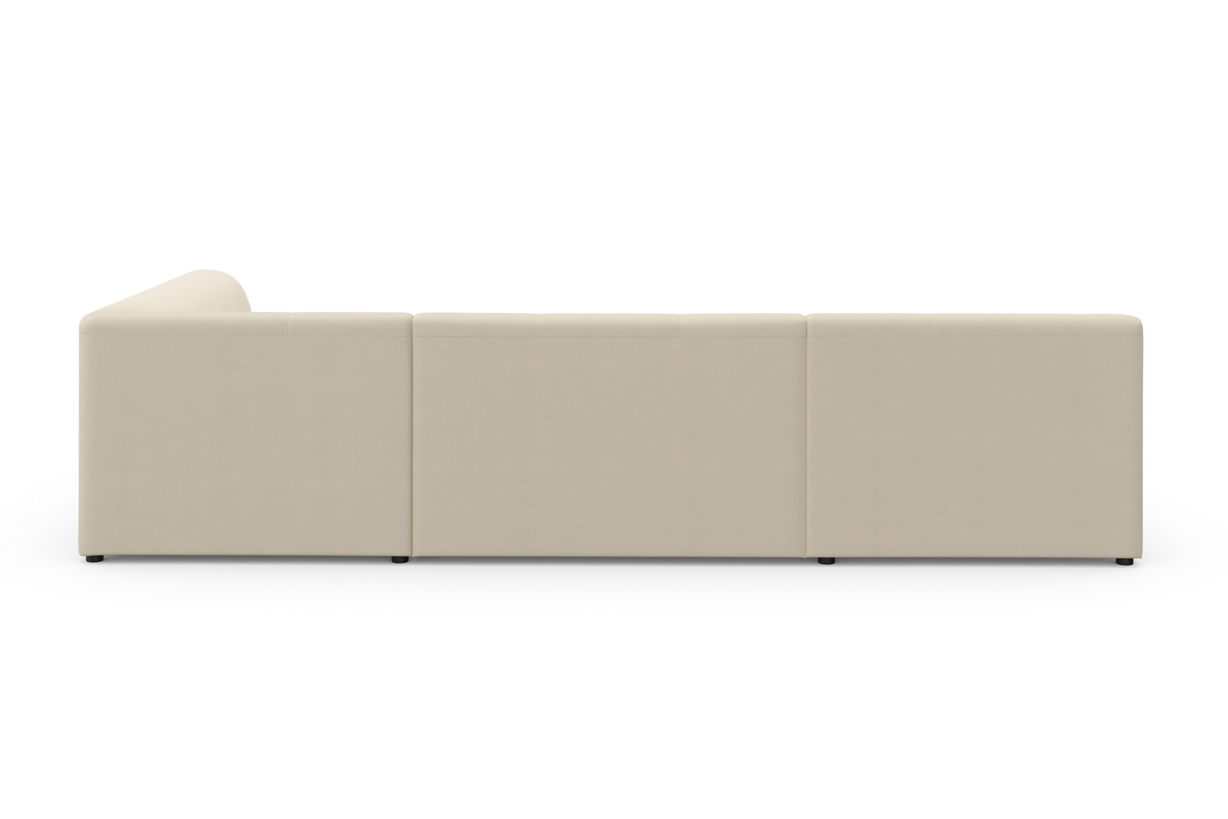 DOMO collection Wohnlandschaft »Topper, elegant und zeitlos, komfortabel, U-Form«, wahlweise mit Bettfunktion