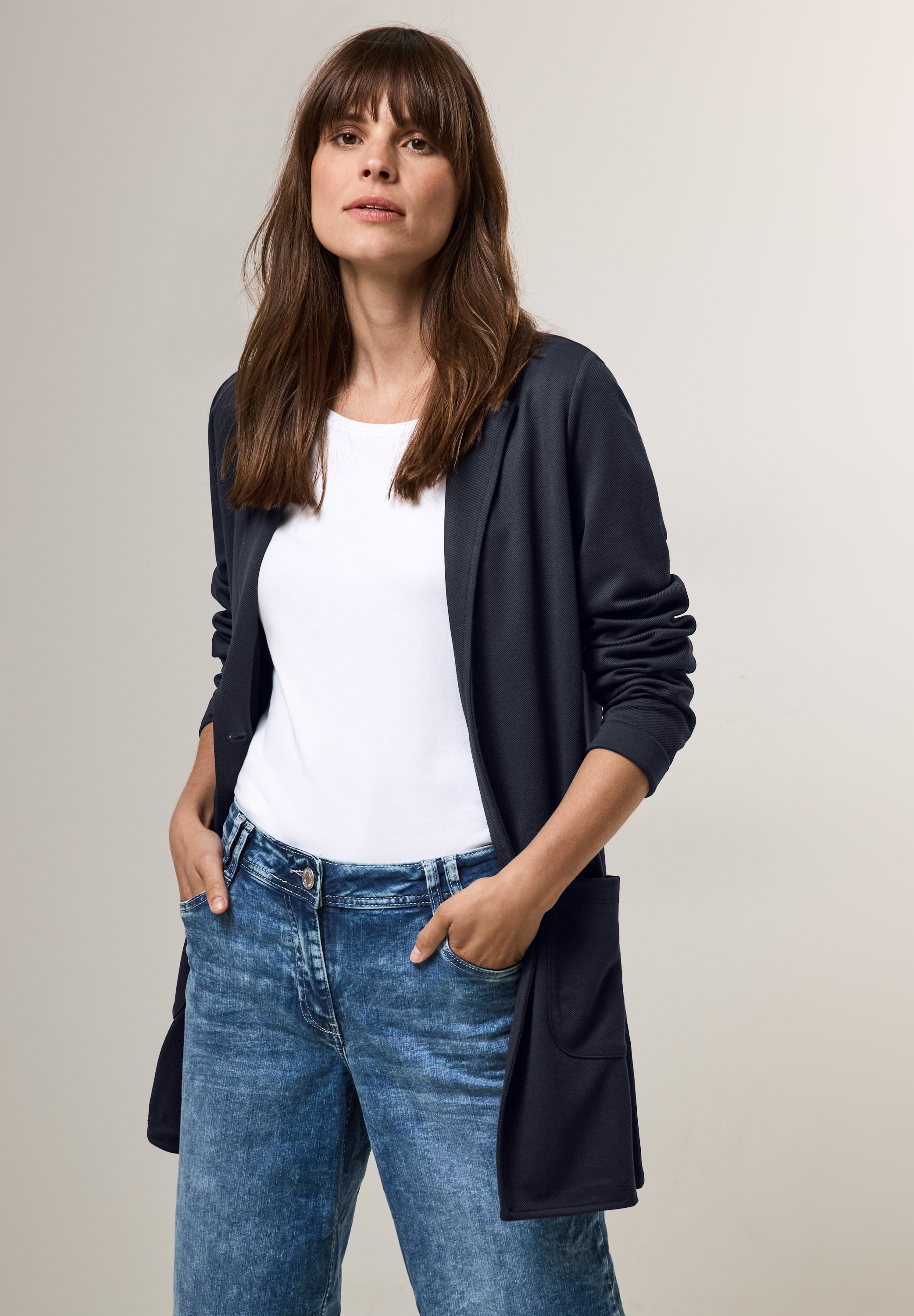 Longblazer, mit Twill Qualität